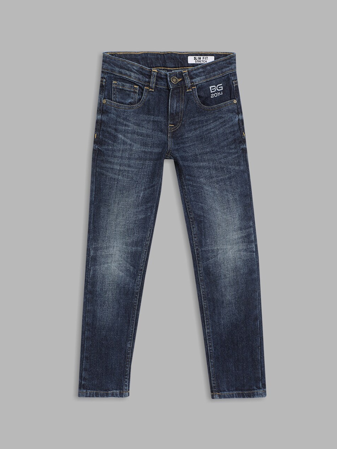 

Blue Giraffe Boys Heavy Fade Stretchable Jeans