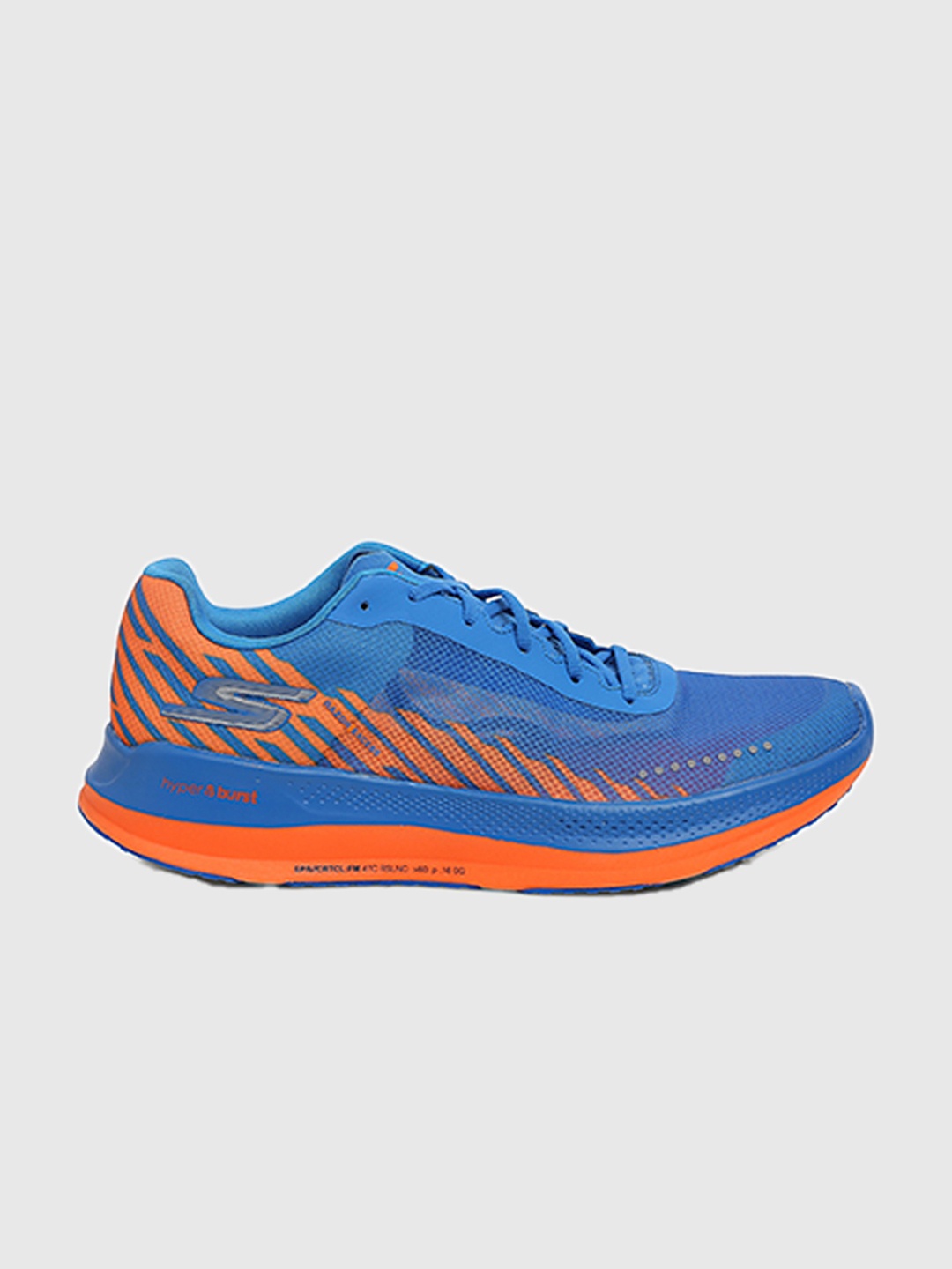 

Skechers Men Go Run Razor Excess Tech Running Shoes, Blue
