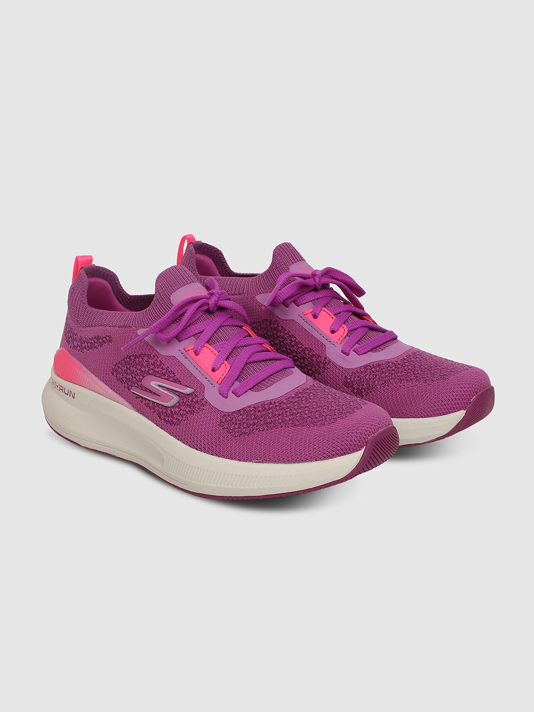 

Skechers Women Pink GO RUN Running Non-Marking Shoes