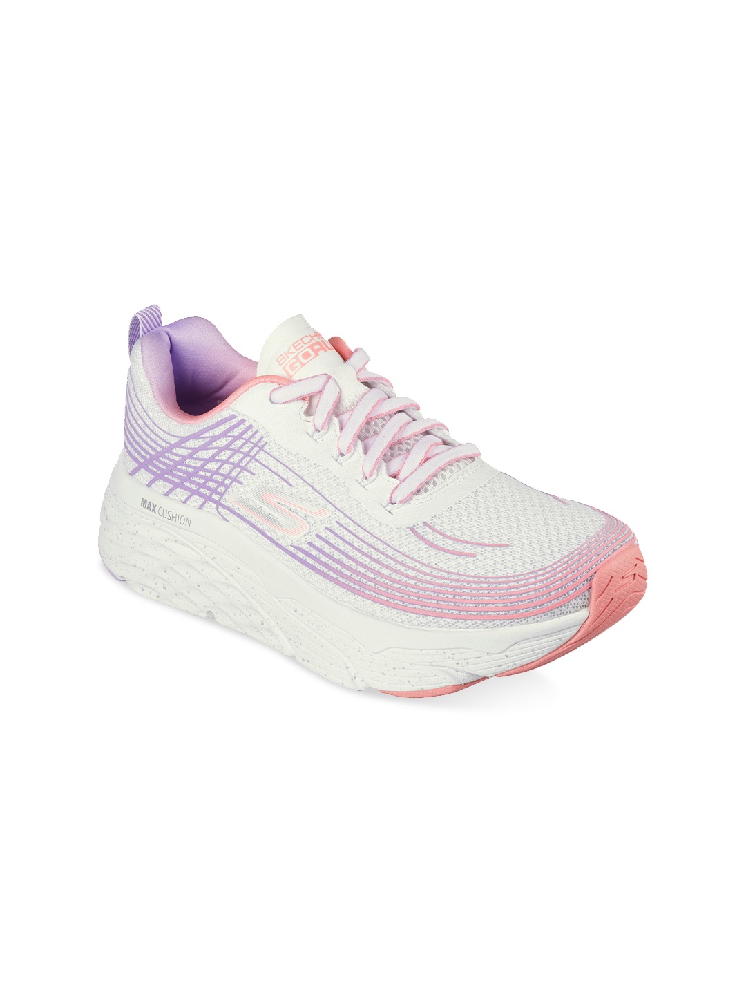 

Skechers Women MAX CUSHIONING ELITE-GALAXY B Sports Shoes, White