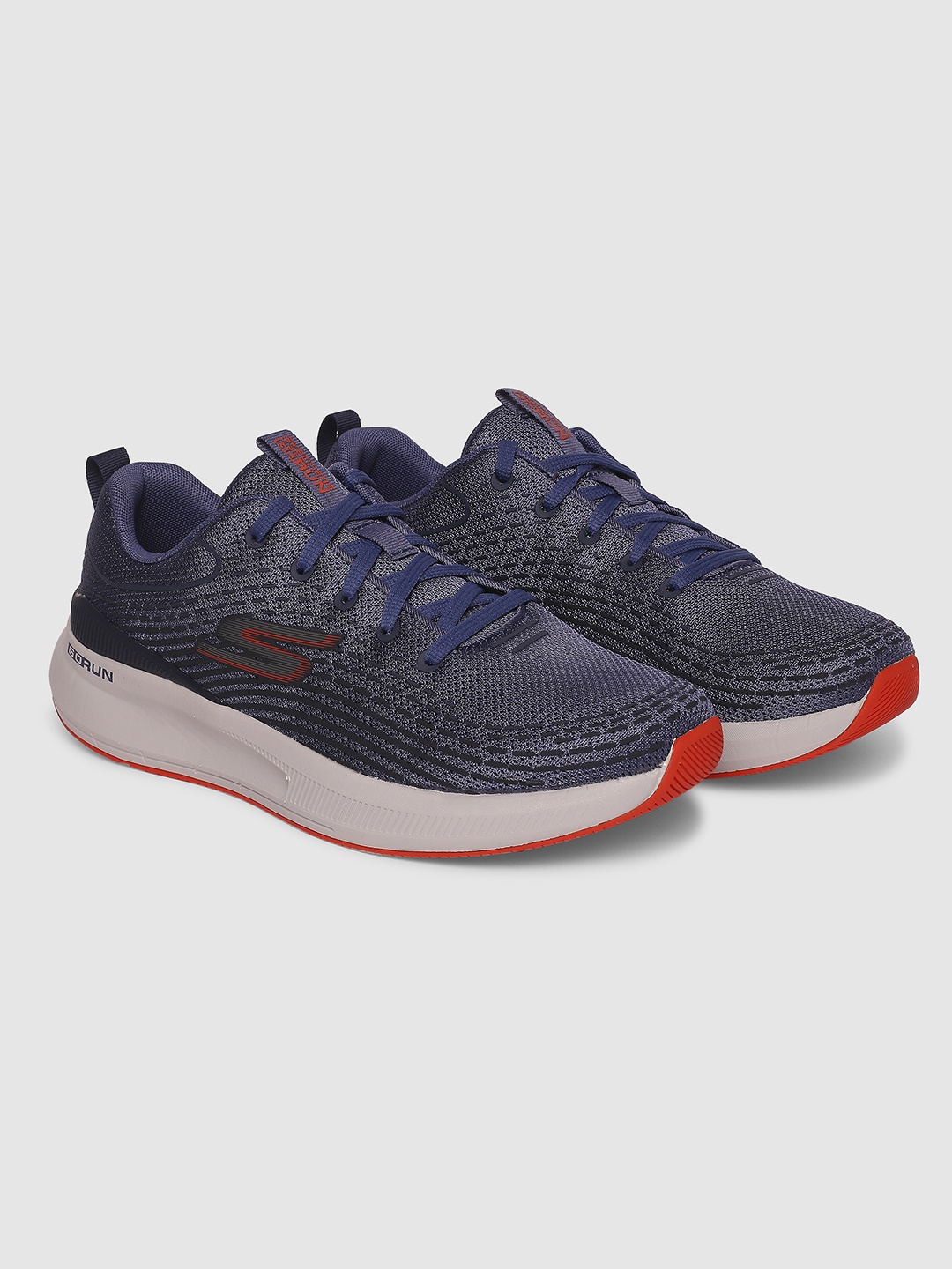 

Skechers Men Go Run Pulse - Hyptic Motion Blue Running Non-Marking Shoes
