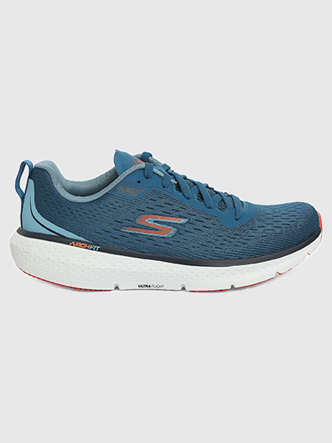 

Skechers GO RUN PURE 3 Men Teal Running Non-Marking Shoes