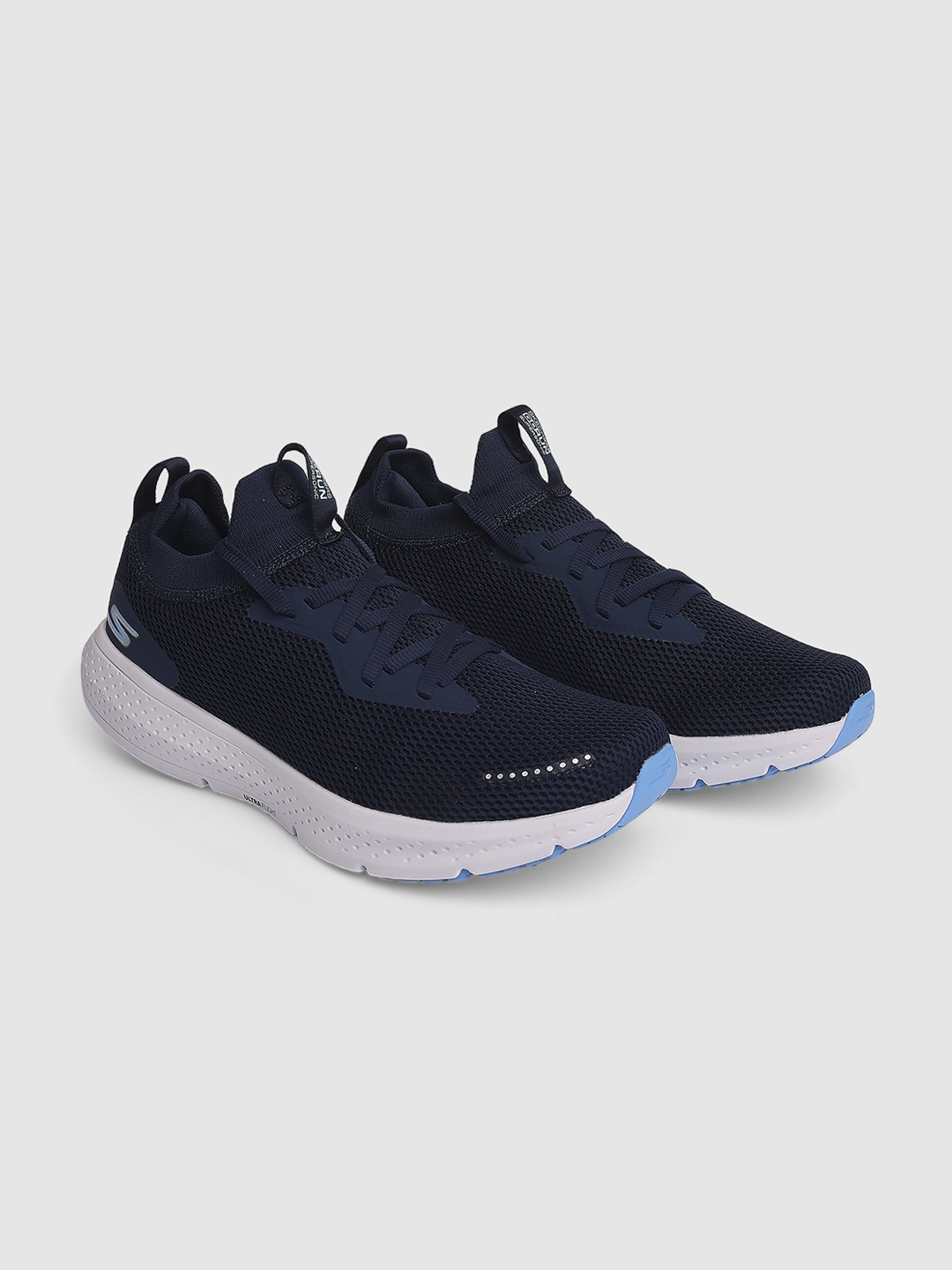 

Skechers GO RUN SUPERSONIC Men Navy Blue Running Non-Marking Shoes