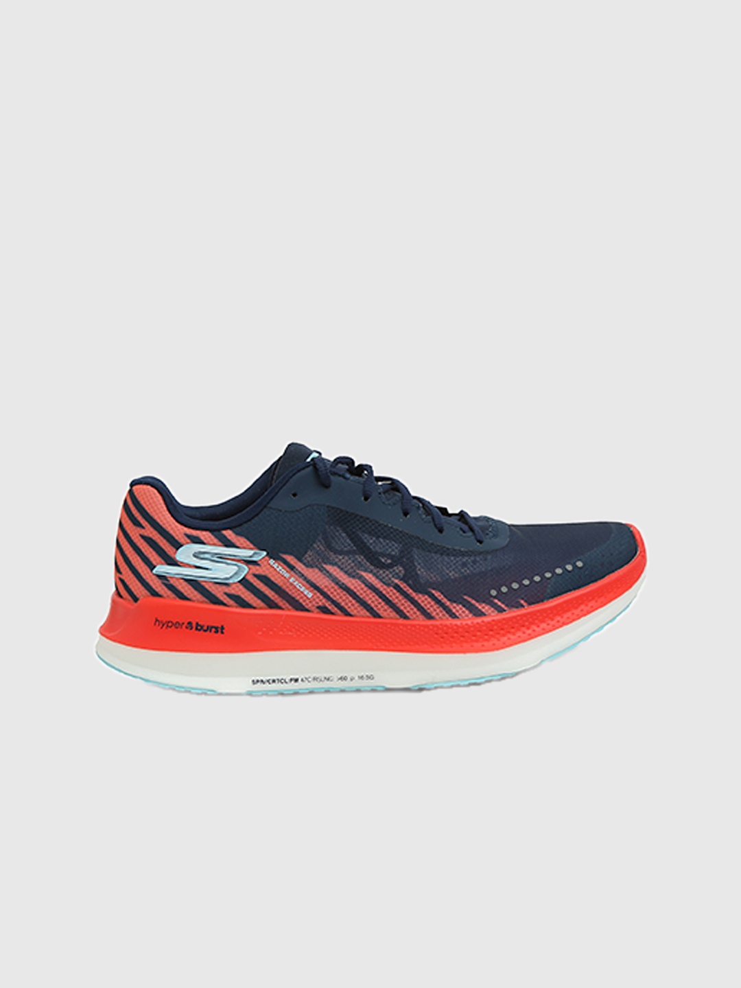 

Skechers Men Go Run Razor Excess Tech Running Shoes, Navy blue
