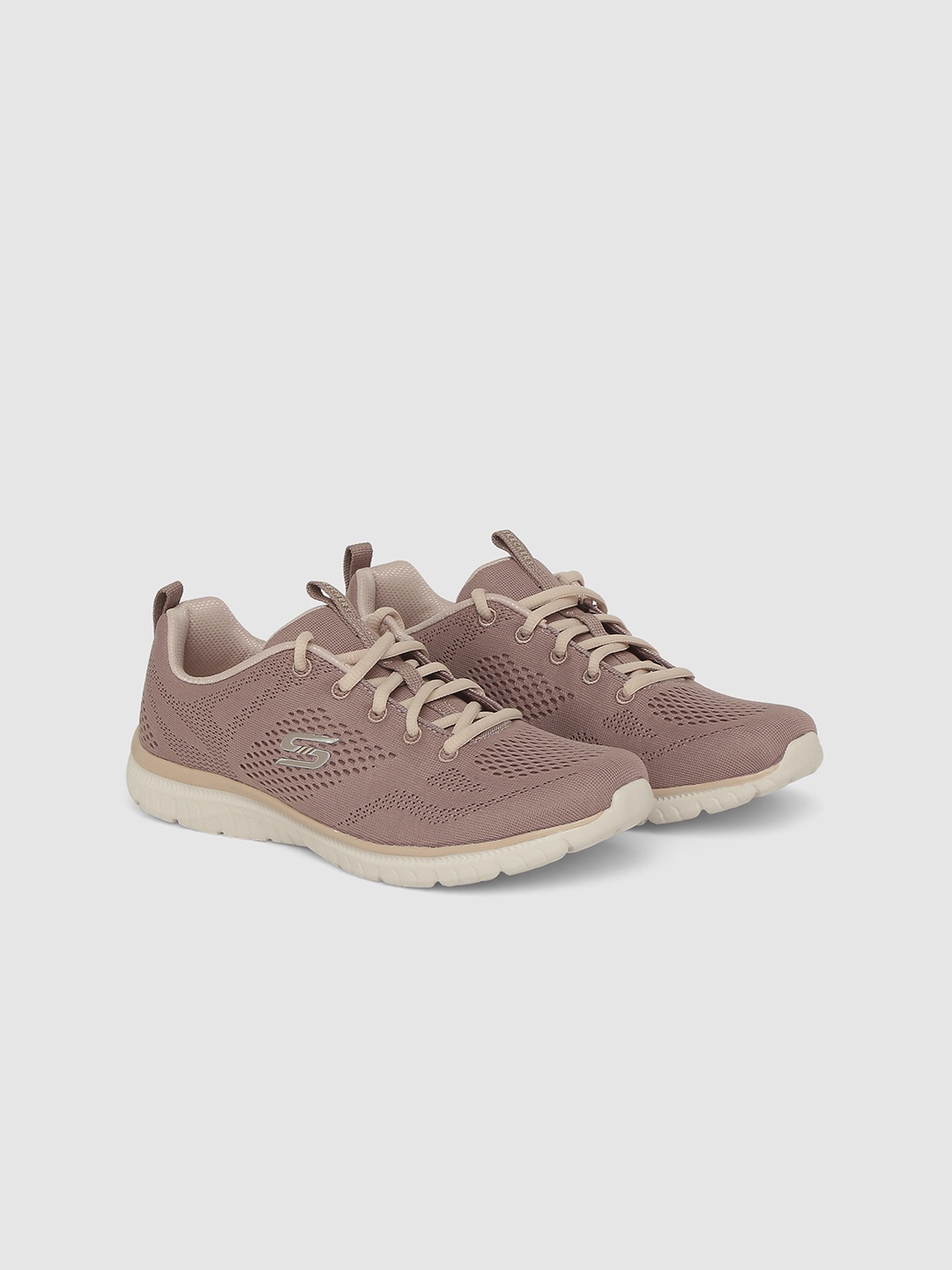 

Skechers Virtue - Kind Favor Women Purple Woven Design Sneakers