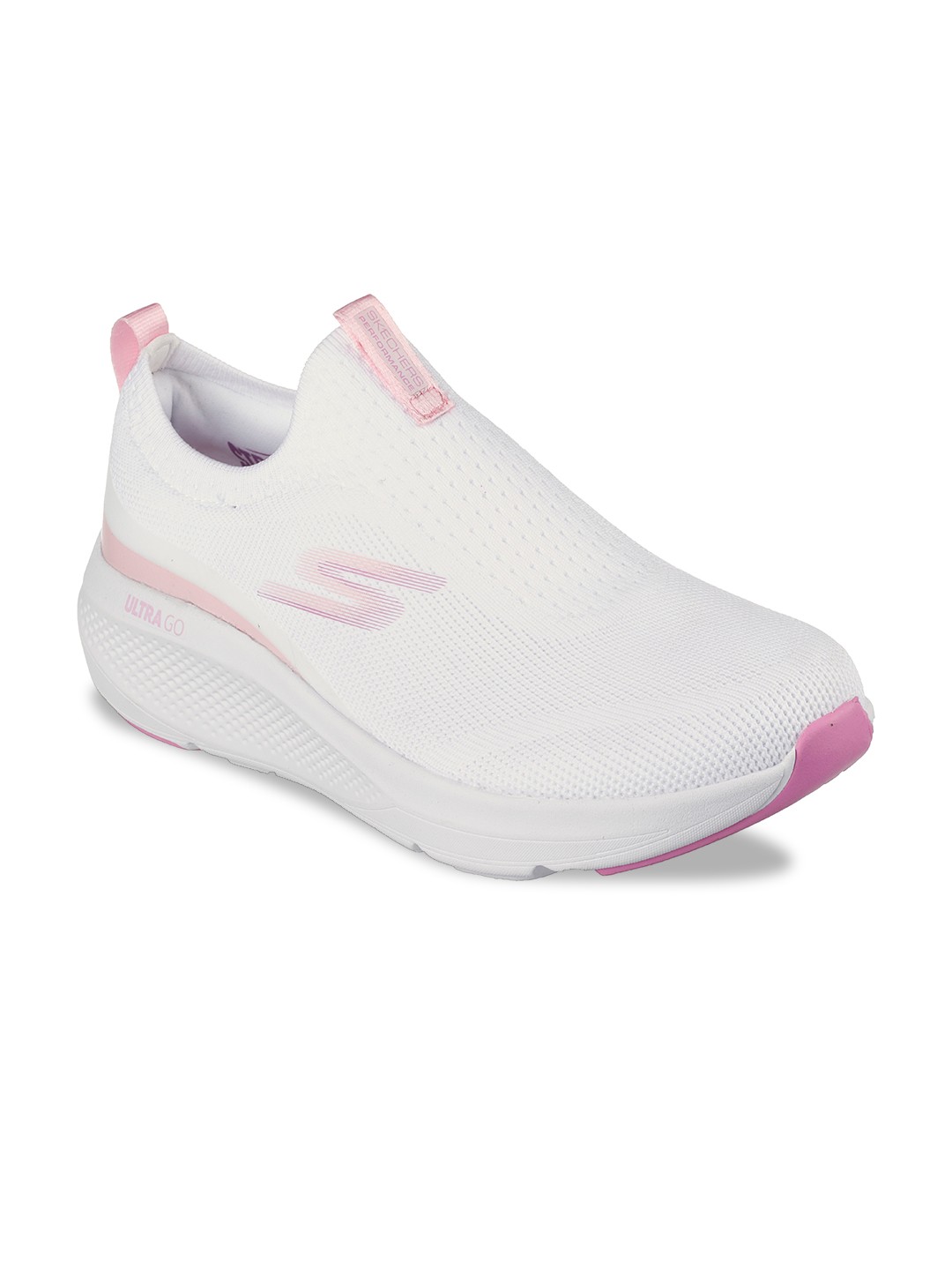 

Skechers Women White GO RUN Running Non-Marking Shoes