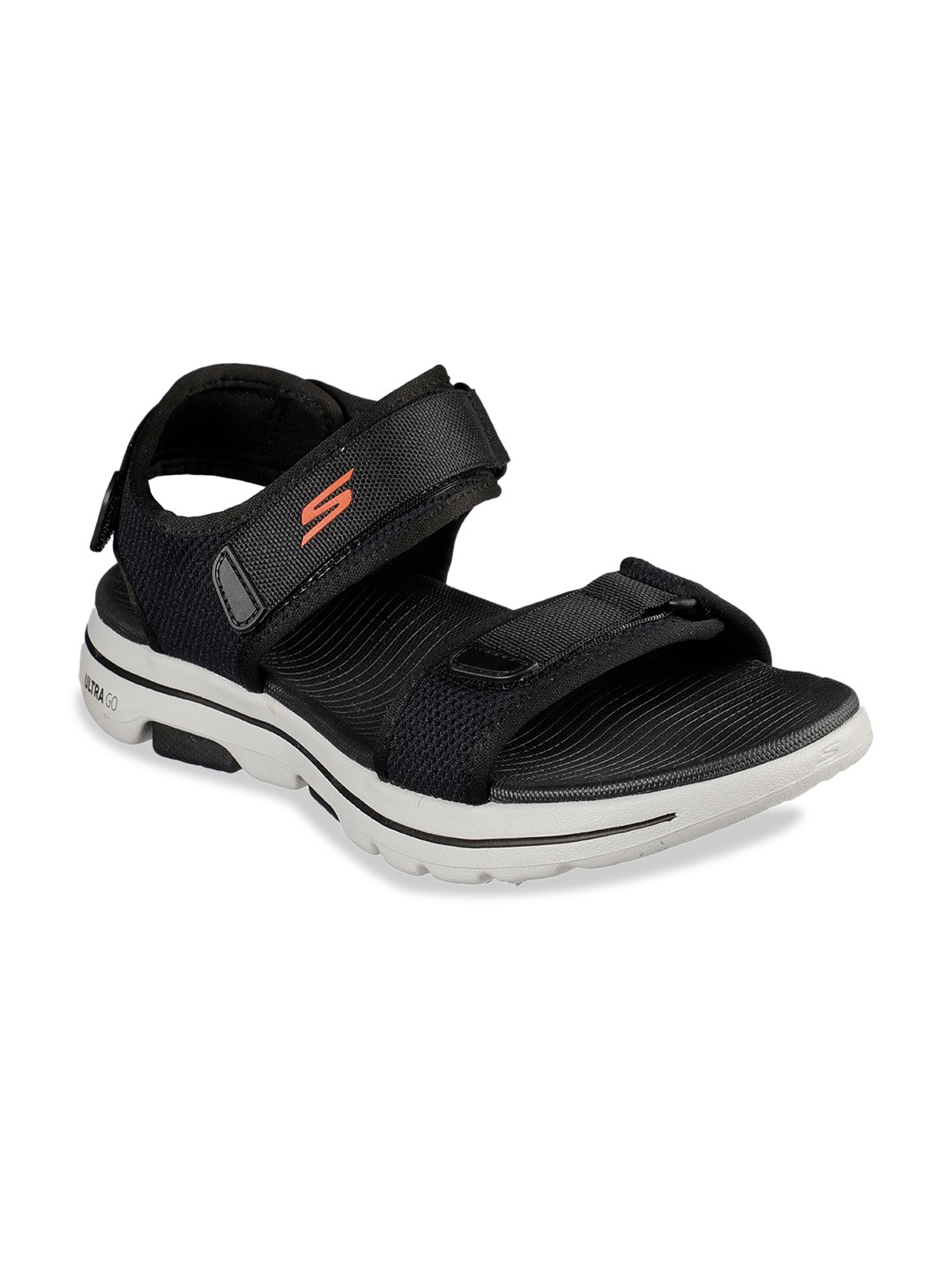

Skechers Men Black Sports Sandal