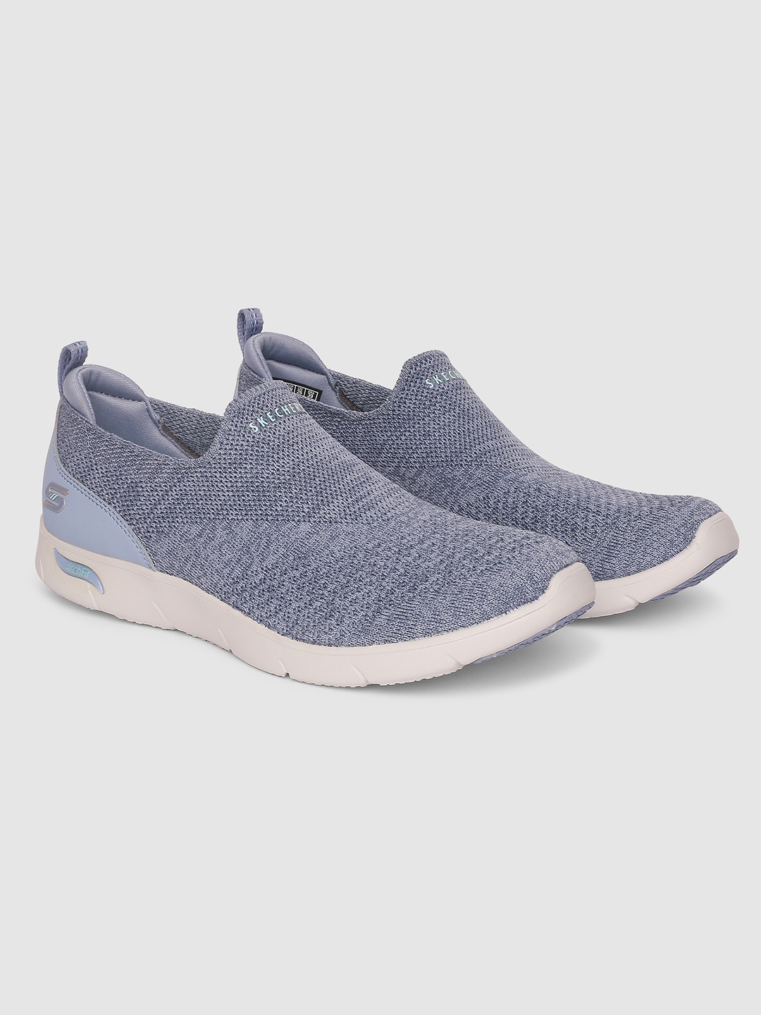 

Skechers Women Arch Fit Refine Blue Slip-On Sneakers