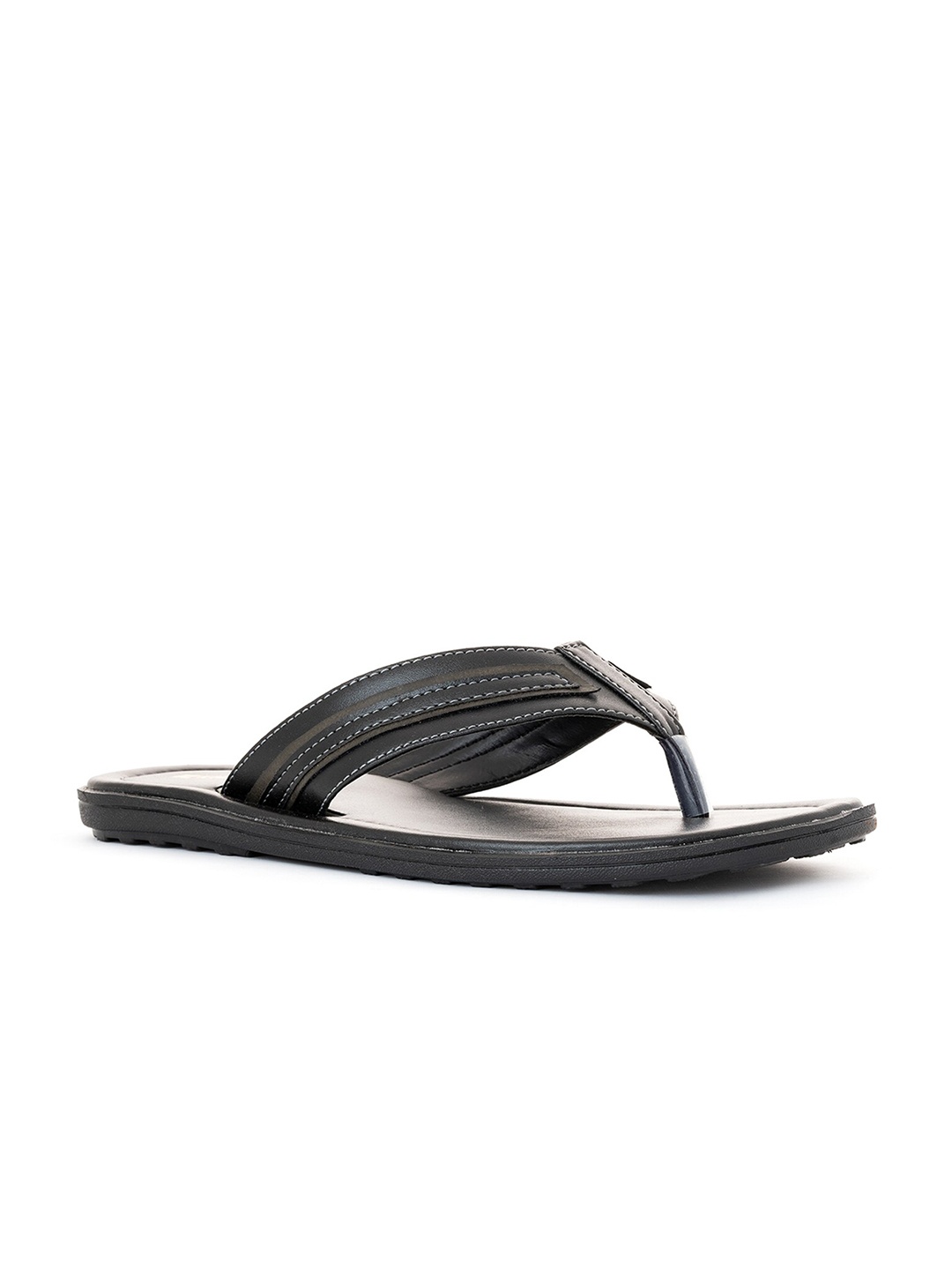 

Khadims Men Thong Flip-Flops, Black