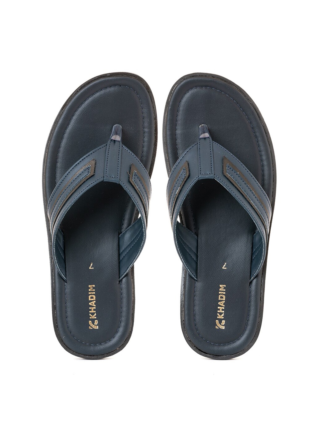 

Khadims Men Thong Flip-Flops, Navy blue