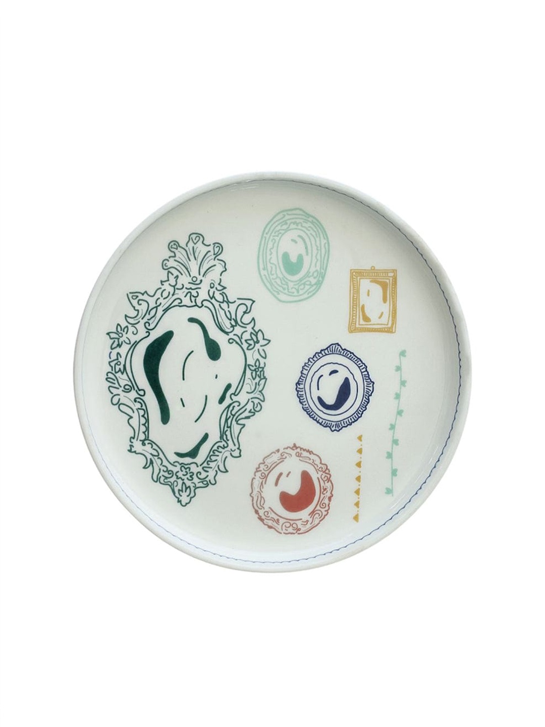 

The Wishing Chair White Printed Wall Plate Decor
