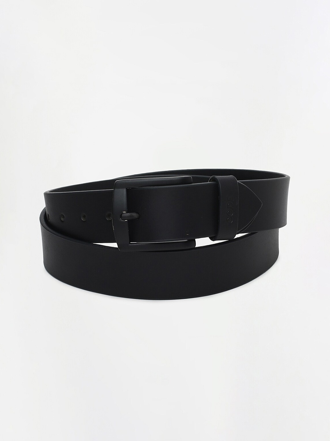 

CODE by Lifestyle Men Black Leather Belt