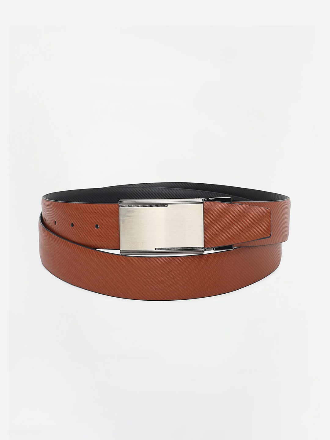 

CODE by Lifestyle Men Black Leather Belt