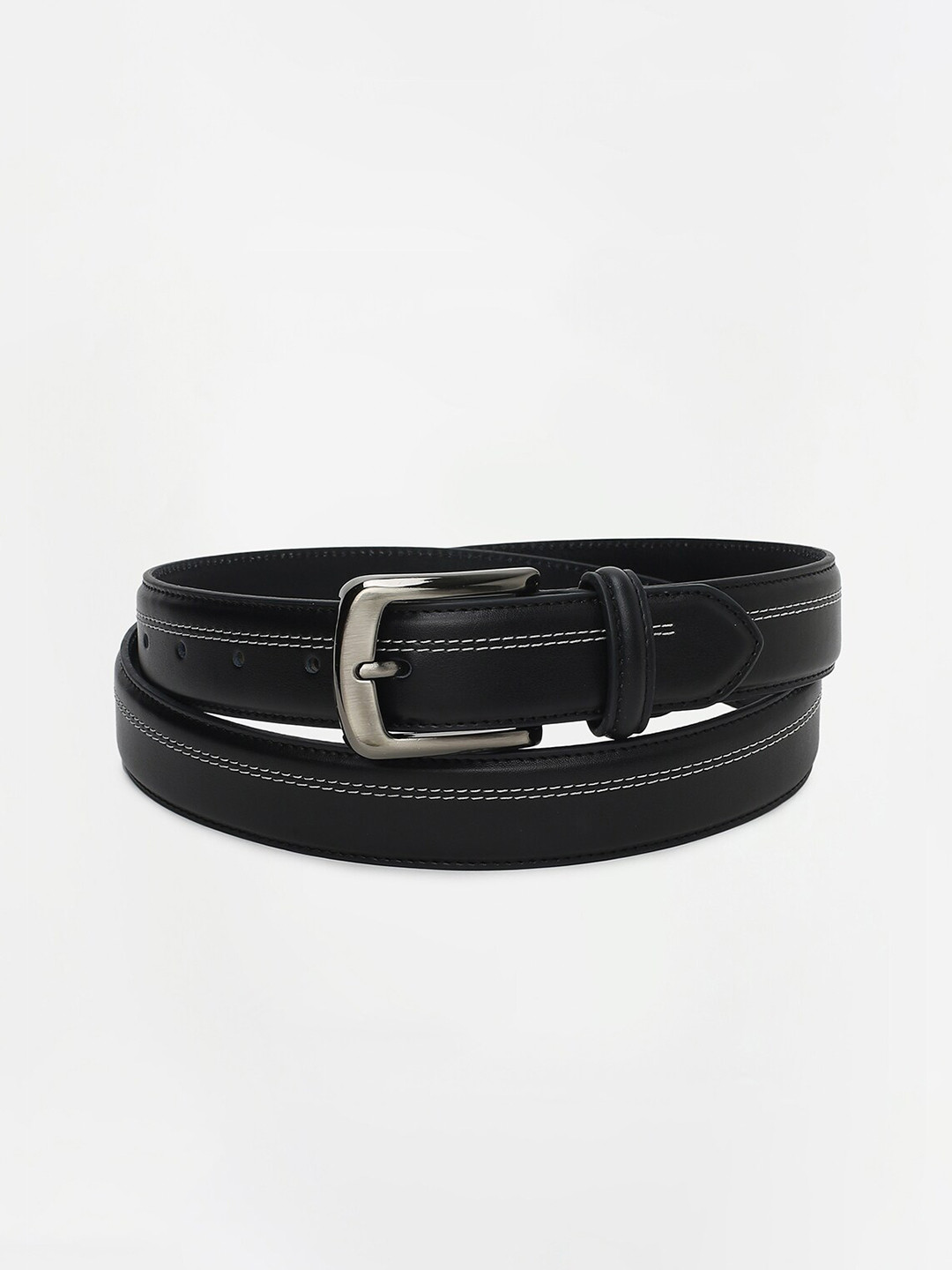 

CODE by Lifestyle Men Black Leather Belt