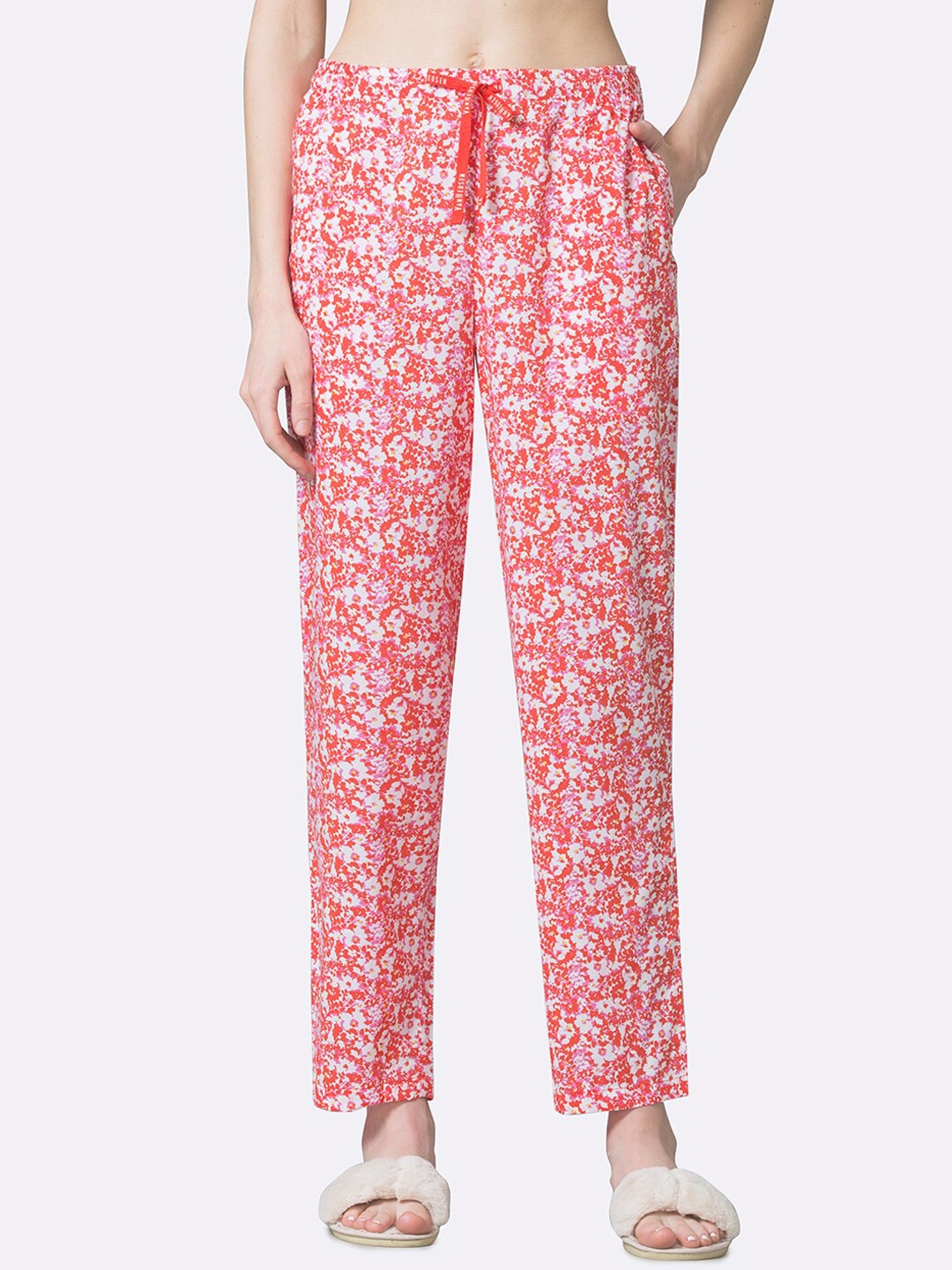 

Van Heusen Women Printed Lounge Pant, Coral