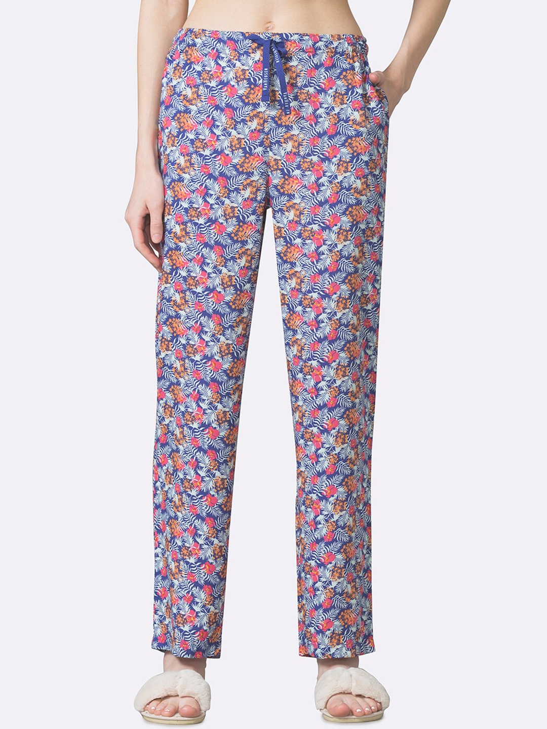 

Van Heusen Women Printed Functional Pocket Ultra Soft Lounge Pants, Blue