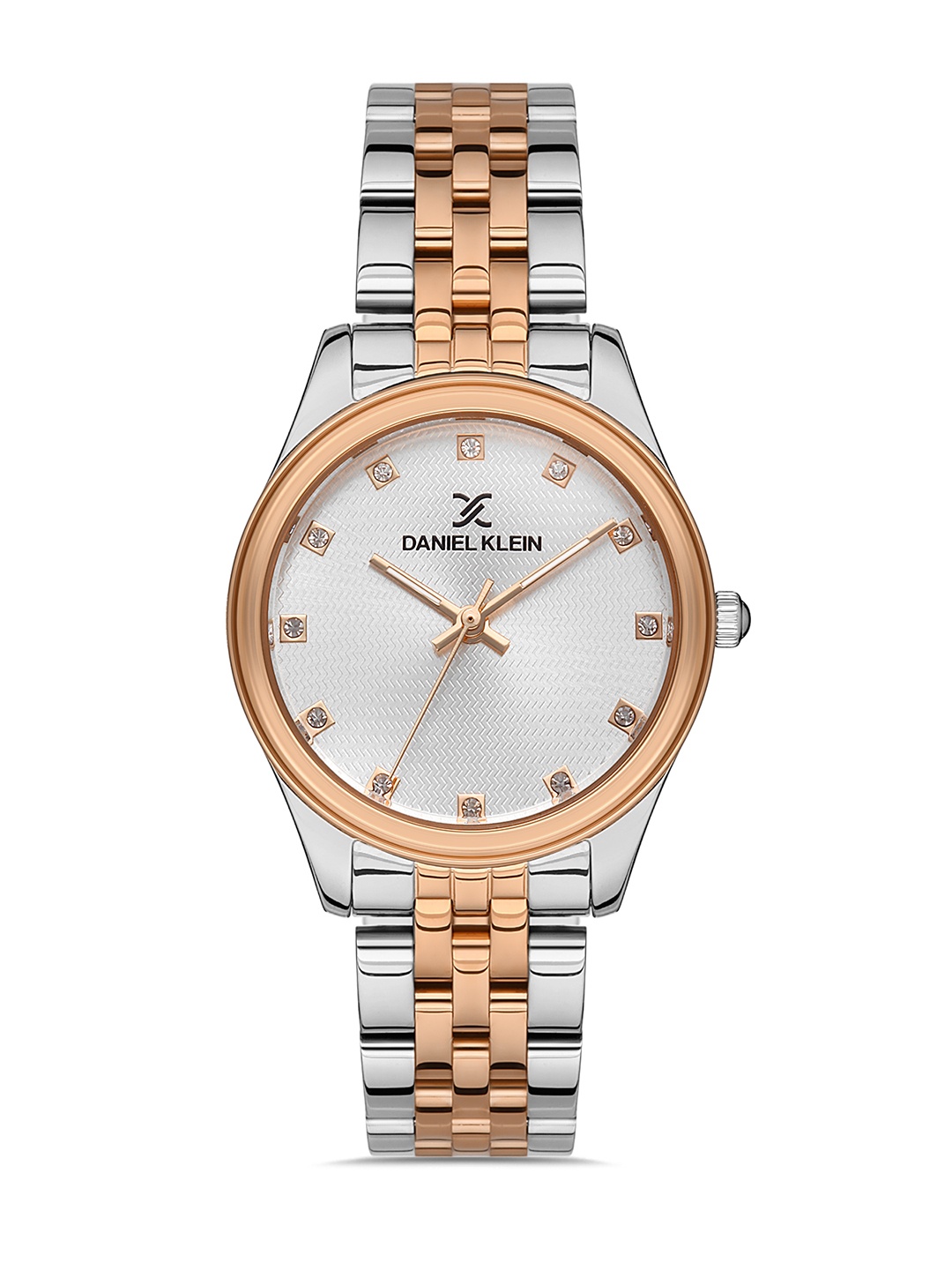 

Daniel Klein Premium Silver-Toned Dial & Multicolor Straps Analogue Watch-DK.1.13258-4