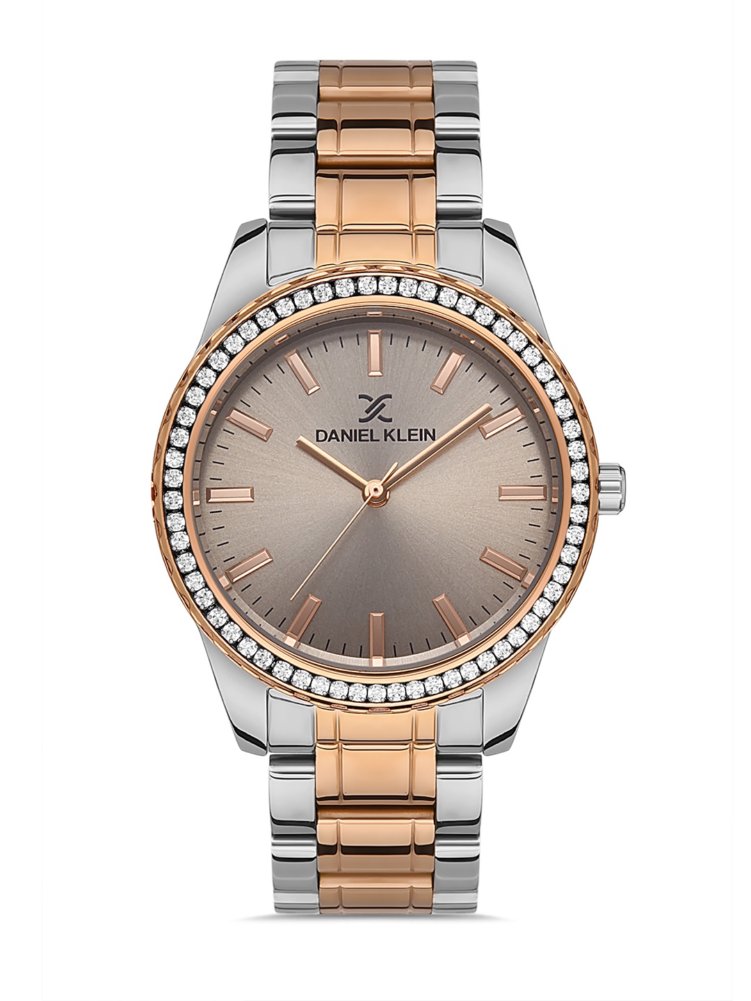 

Daniel Klein Premium Women Embellished Dial & Bracelet Straps Analogue Watch DK.1.13249-5, Grey