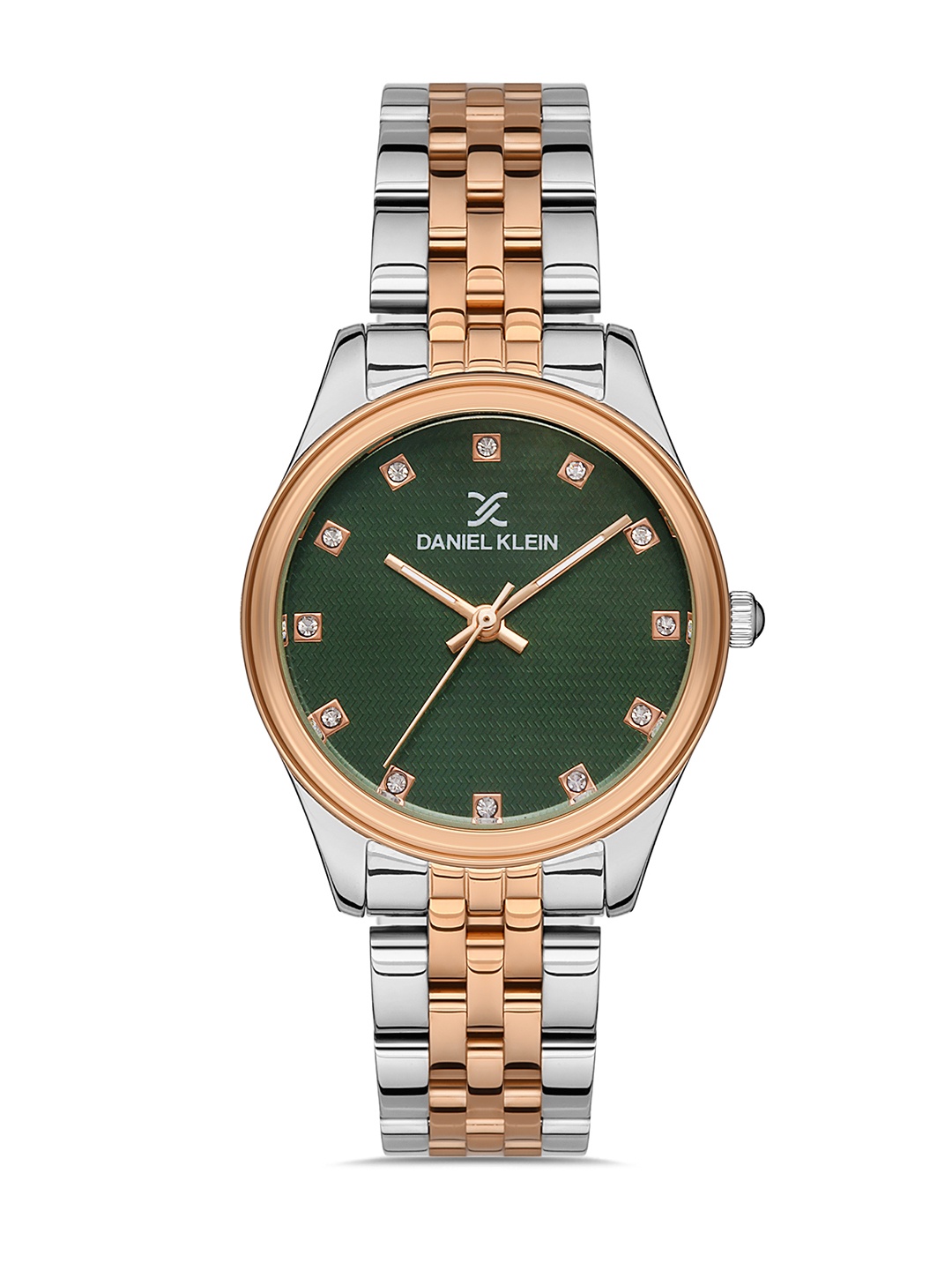 

Daniel Klein Premium Women Green Dial & Bracelet Strap Analogue Watch DK.1.13258-6