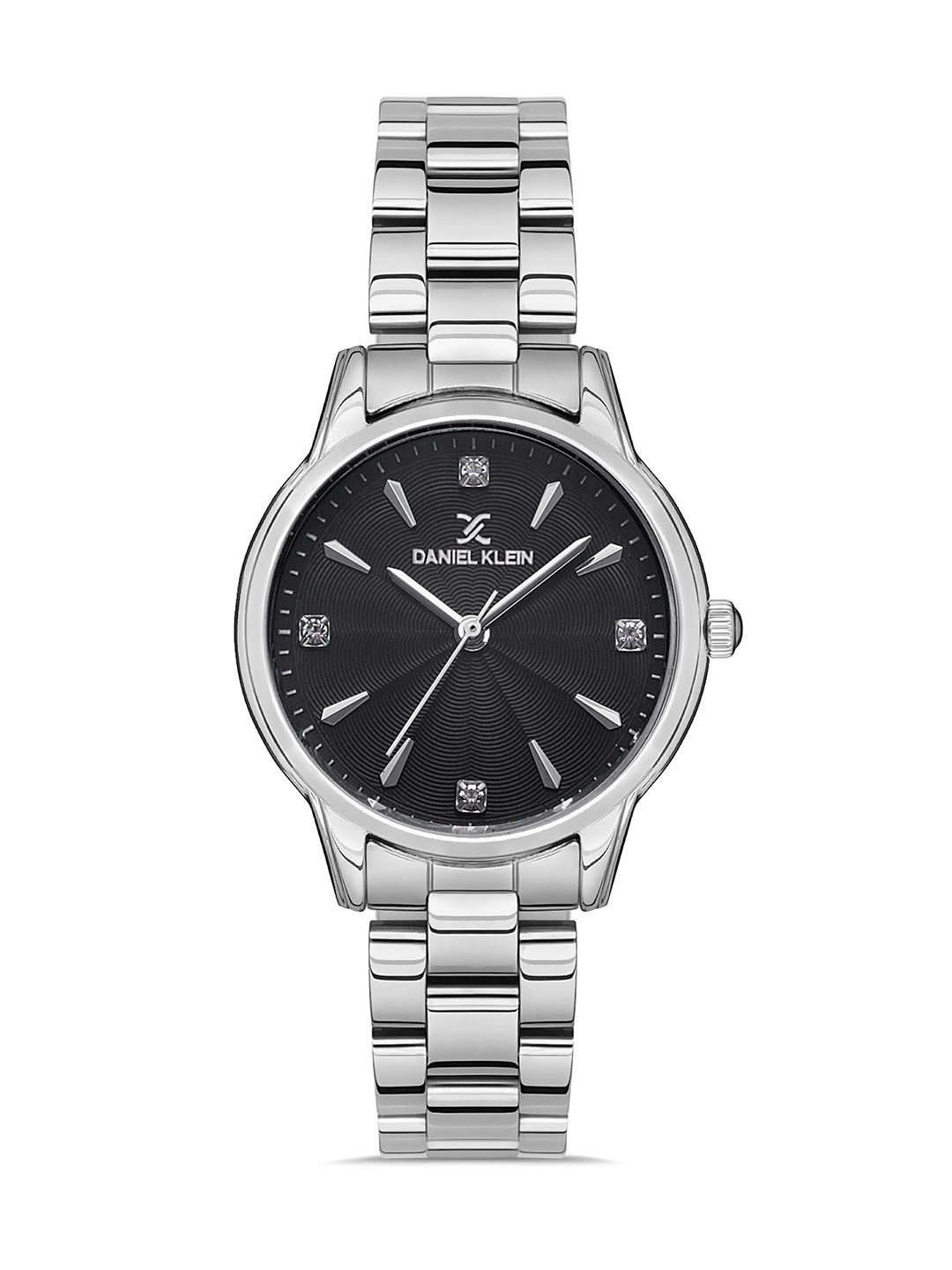 

Daniel Klein Premium Women Black Dial & Silver Toned Analogue Watch DK.1.13247-6