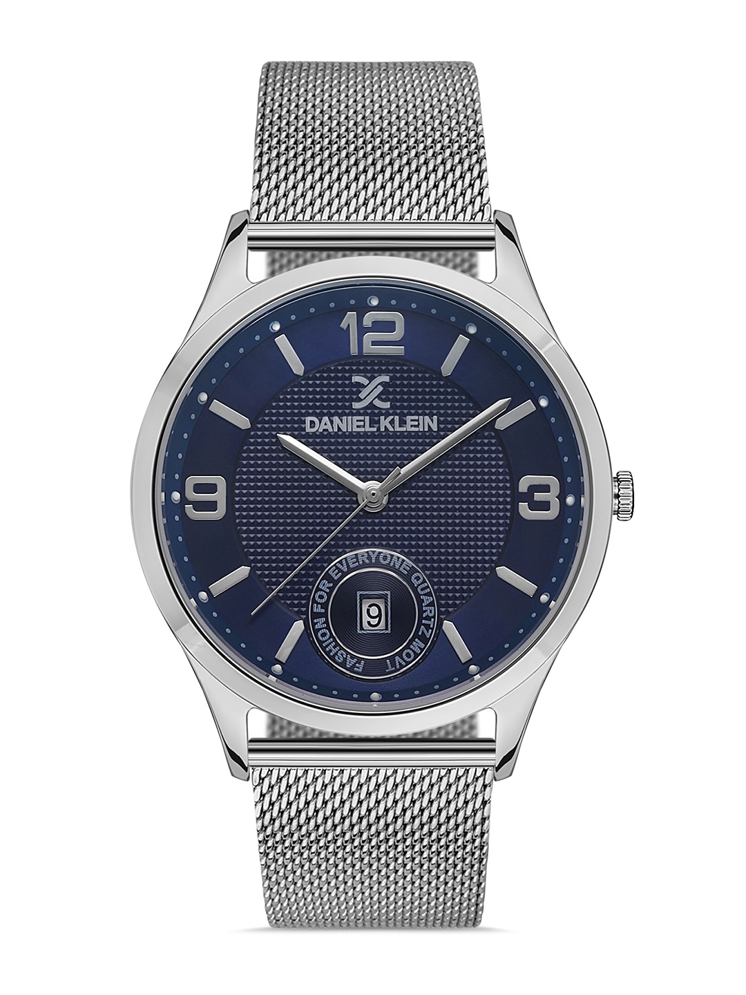 

Daniel Klein Premium Men Blue Dial & Silver Toned Straps Analogue Watch DK 1 13267-3