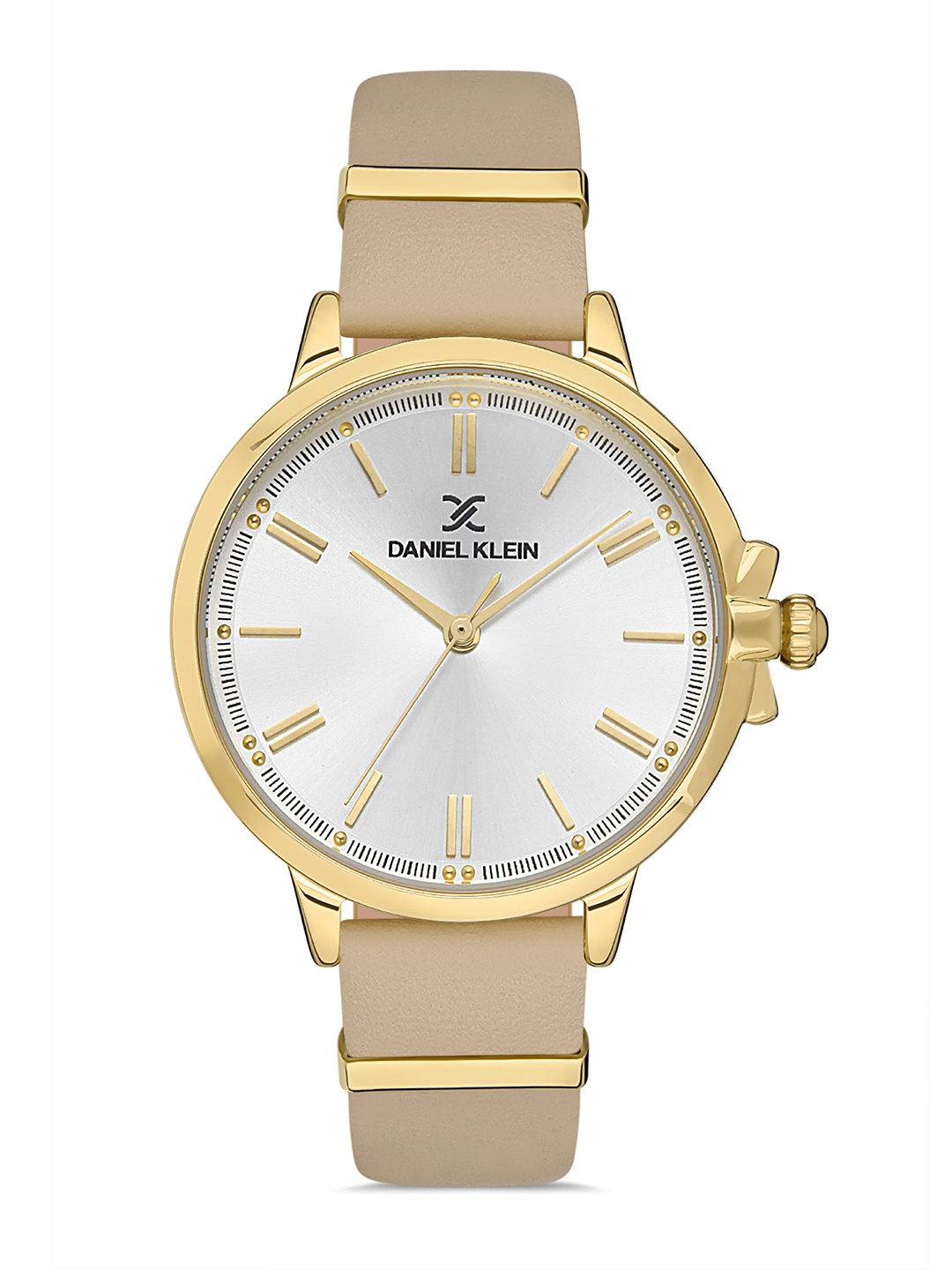 

Daniel Klein Trendy Women Silver-Toned Dial & Leather Straps Analogue Watch DK 1 13260-2