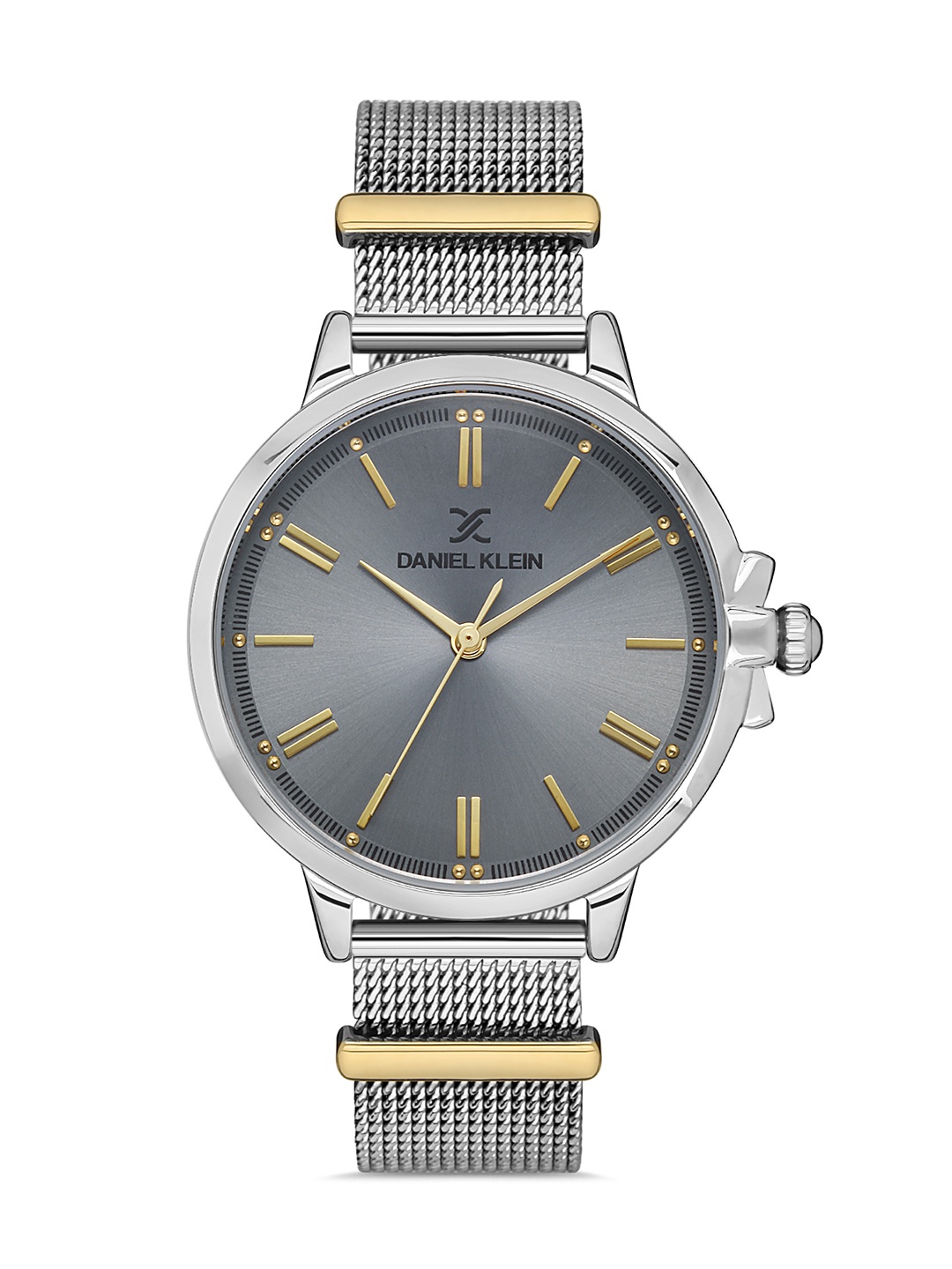 

Daniel Klein Trendy Women Grey Dial & Silver-Toned Straps Analogue Watch DK.1.13260-3