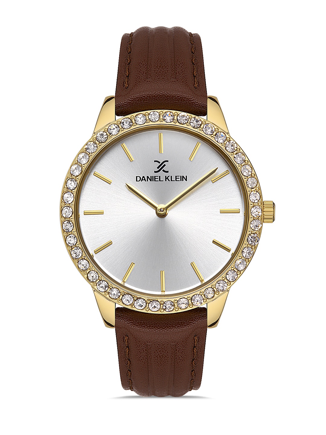 

Daniel Klein Premium Women Leather Straps Analogue Watch DK 1 13254-6, Silver