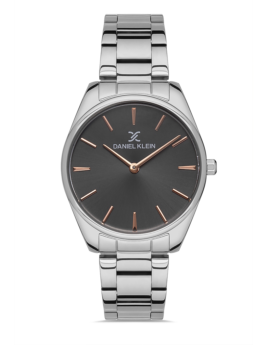 

Daniel Klein Premium Women Black Dial & Silver-Toned Straps Analogue Watch DK.1.13248-6_