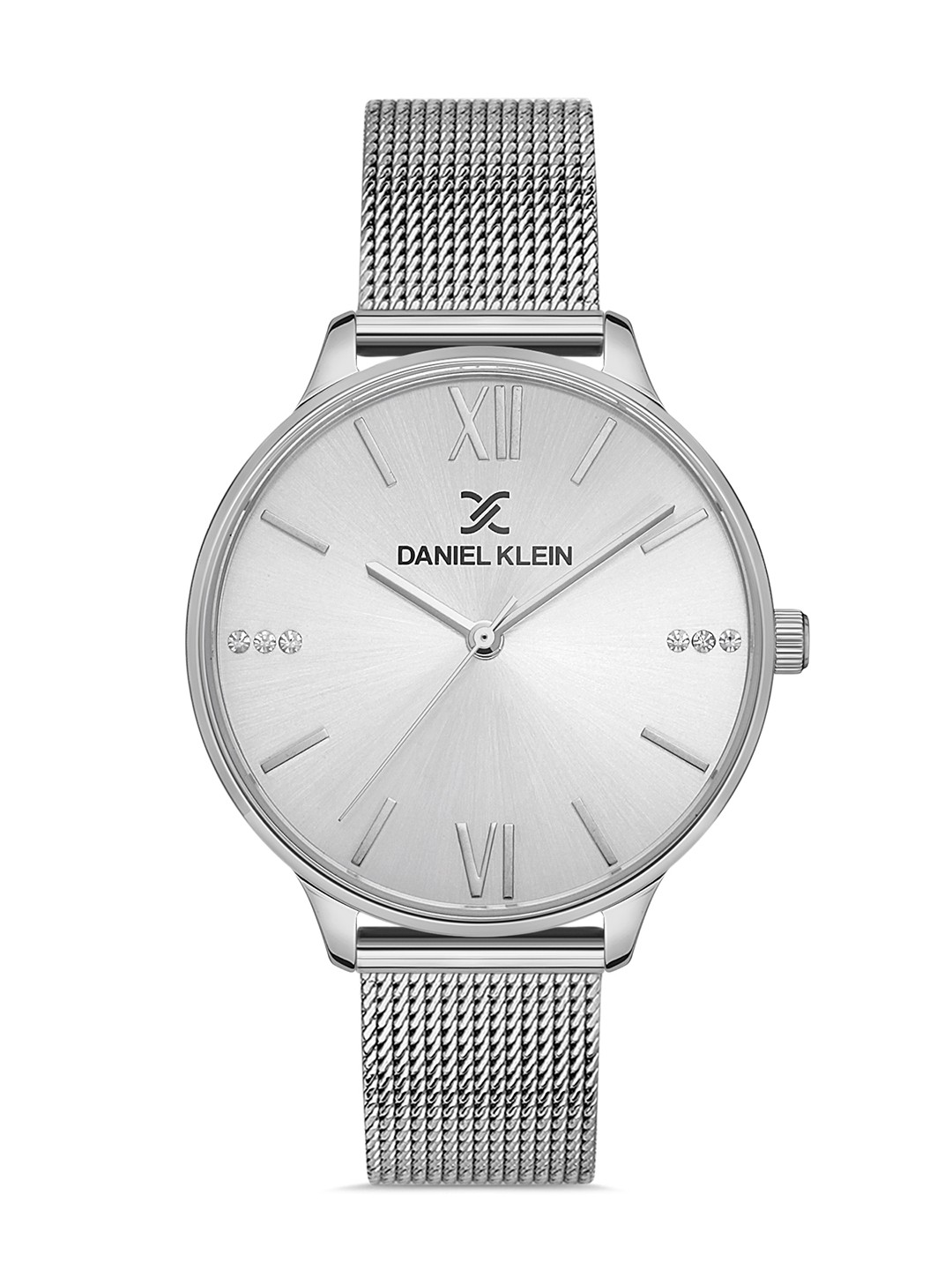 

Daniel Klein Premium Women Silver-Toned Dial & Straps Analogue Watch DK.1.13246-1