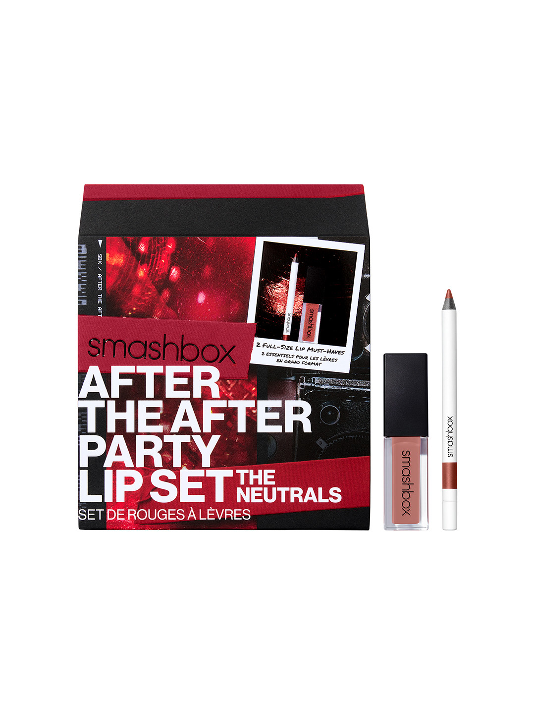 

Smashbox After The After Party Lip Set - The Neutrals - Lipstick 4 ml & Lip Liner 1.20 g, Nude