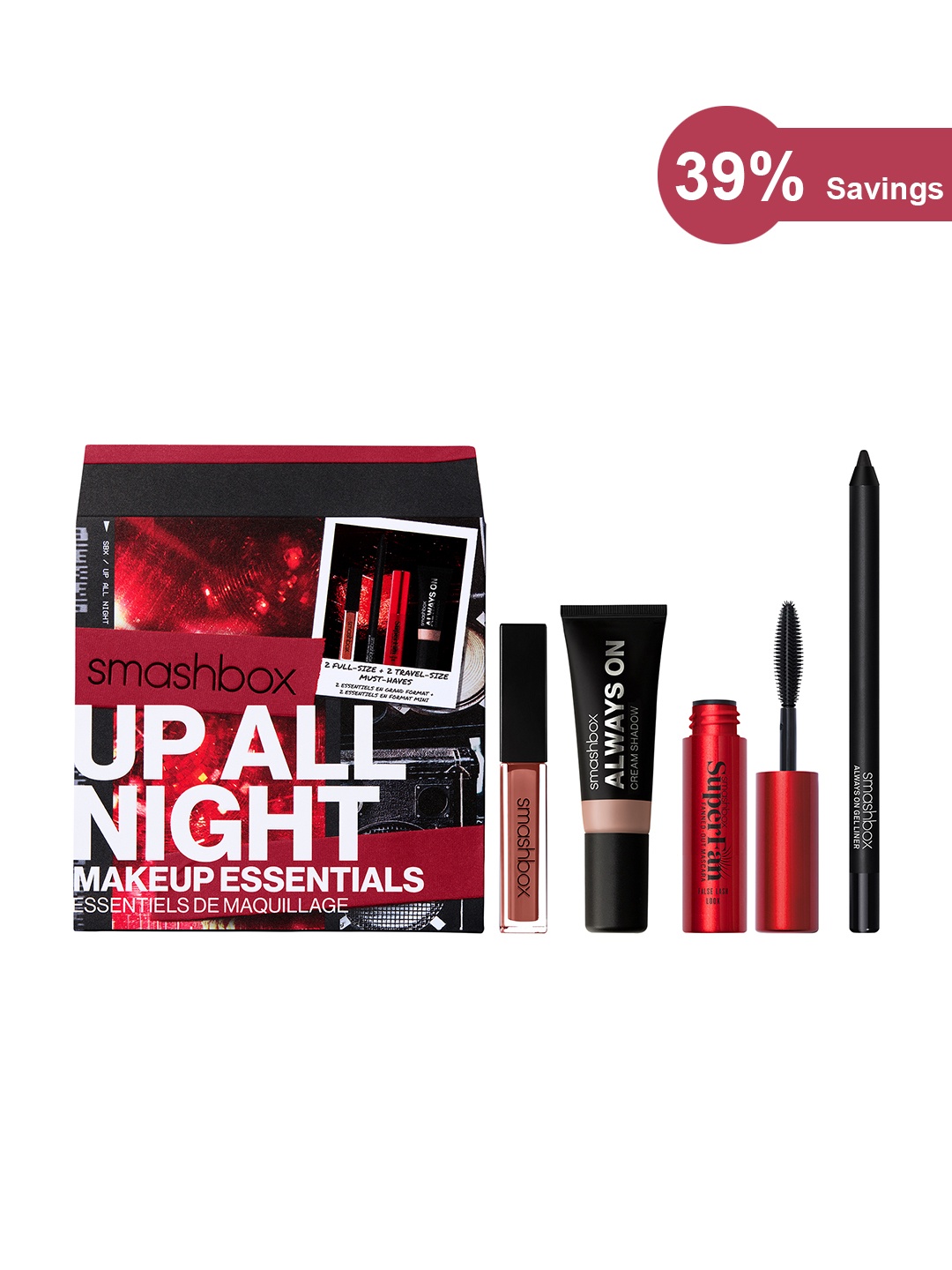 

Smashbox Up All Night Makeup Essentials, Red