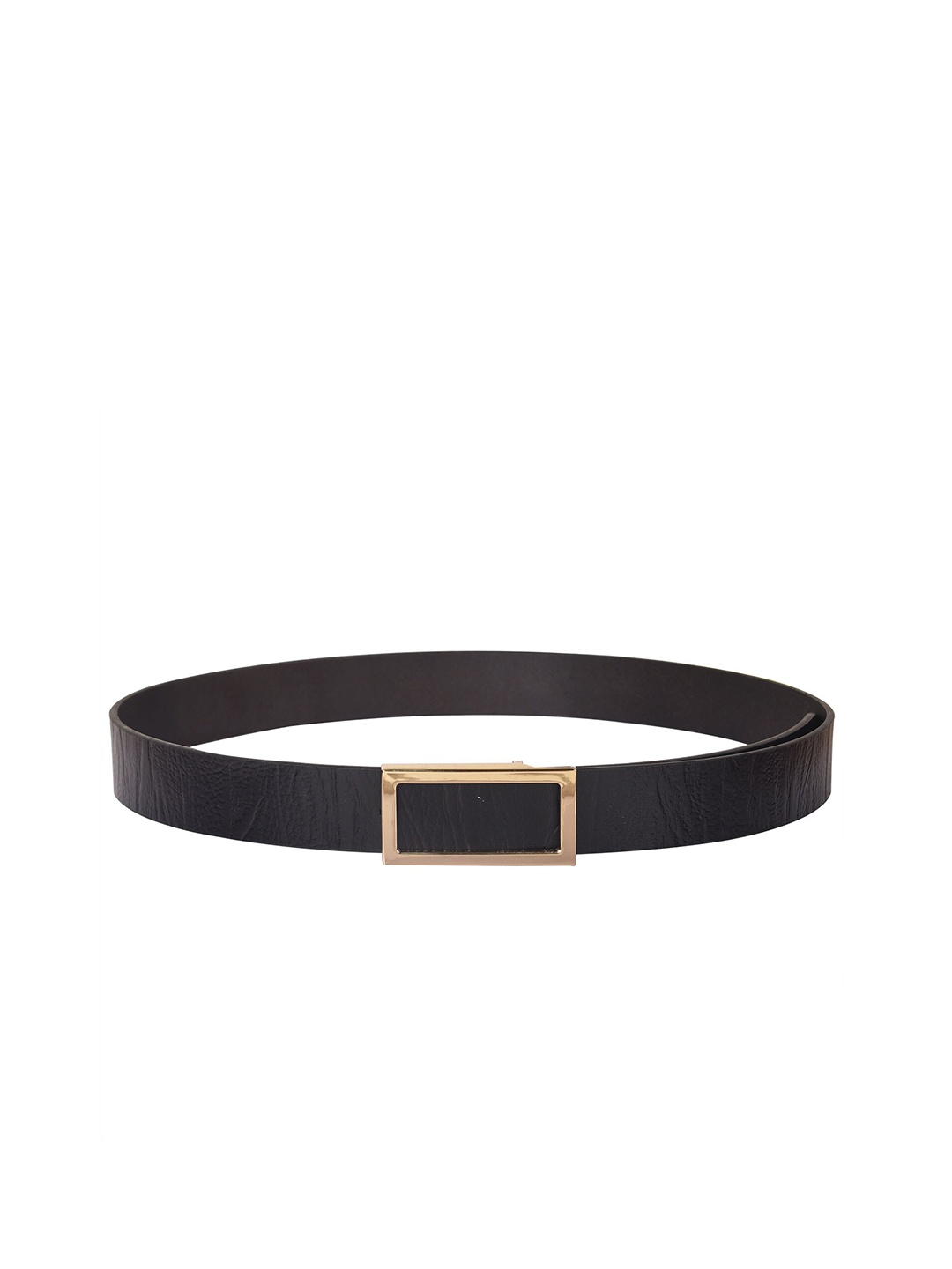 

Calvadoss Men Textured Genuine Leather Casual Belt, Black