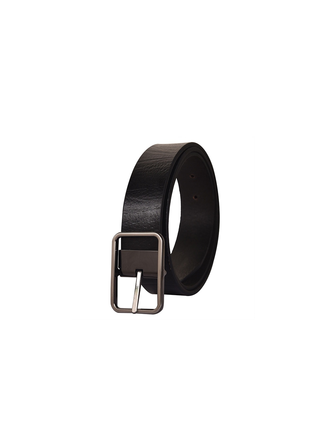 

Calvadoss Men Textured Genuine Leather Casual Belt, Black