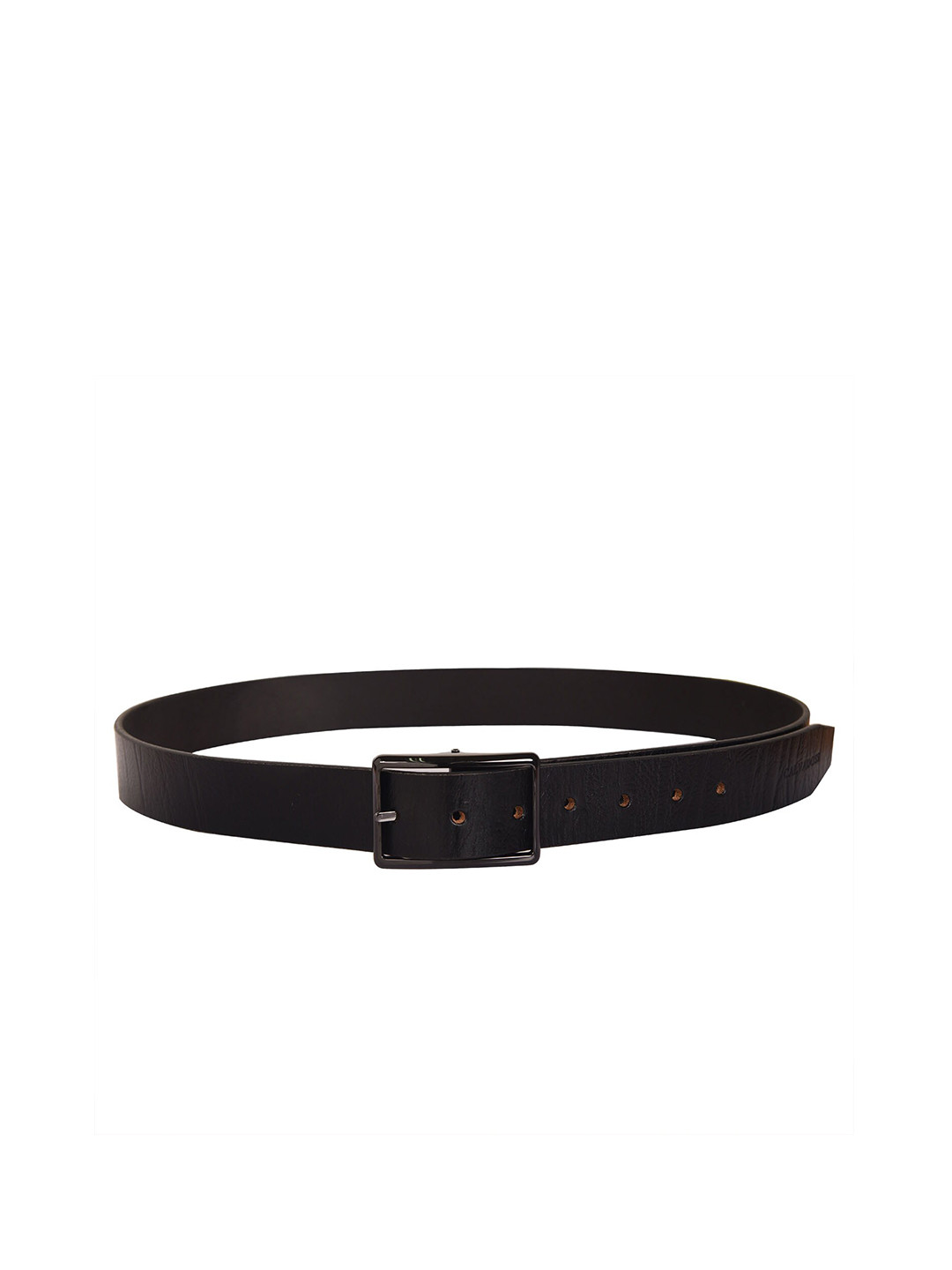 

Calvadoss Men Textured Genuine Leather Casual Belt, Black