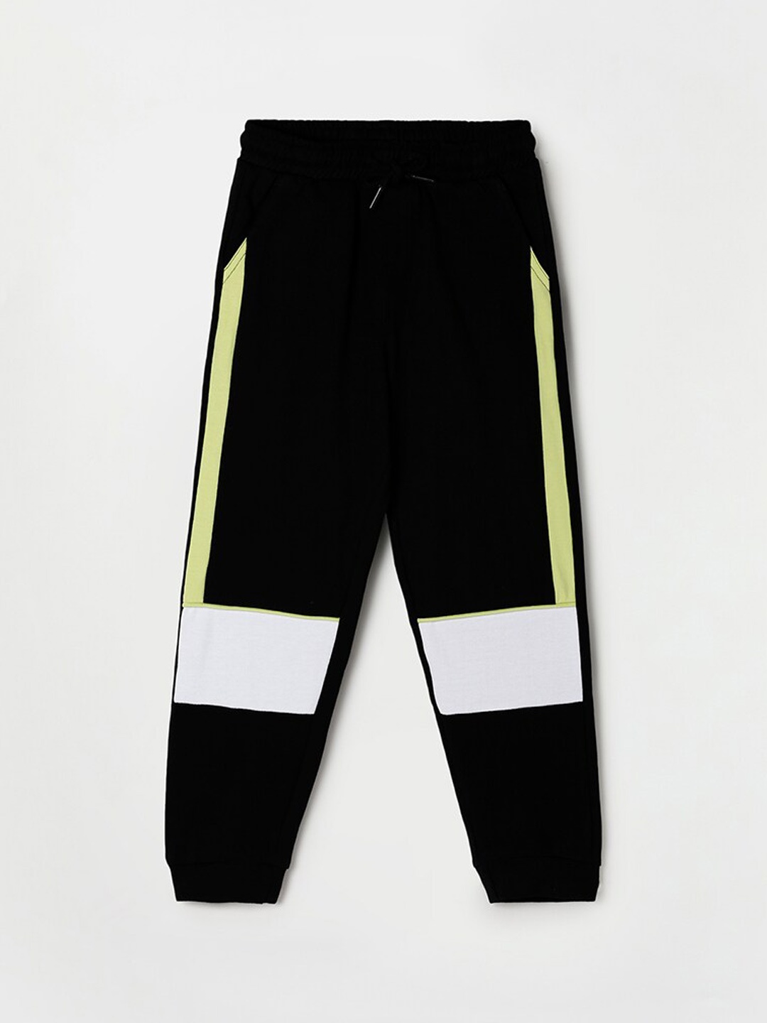 

Fame Forever by Lifestyle Boys Black Solid Pure Cotton Jogger