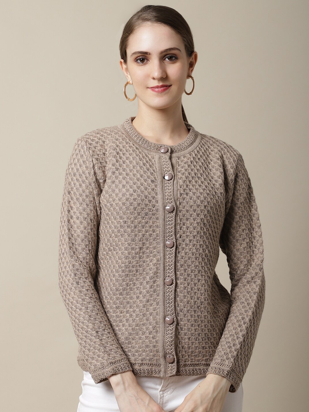 

Cantabil Women Beige Cardigan