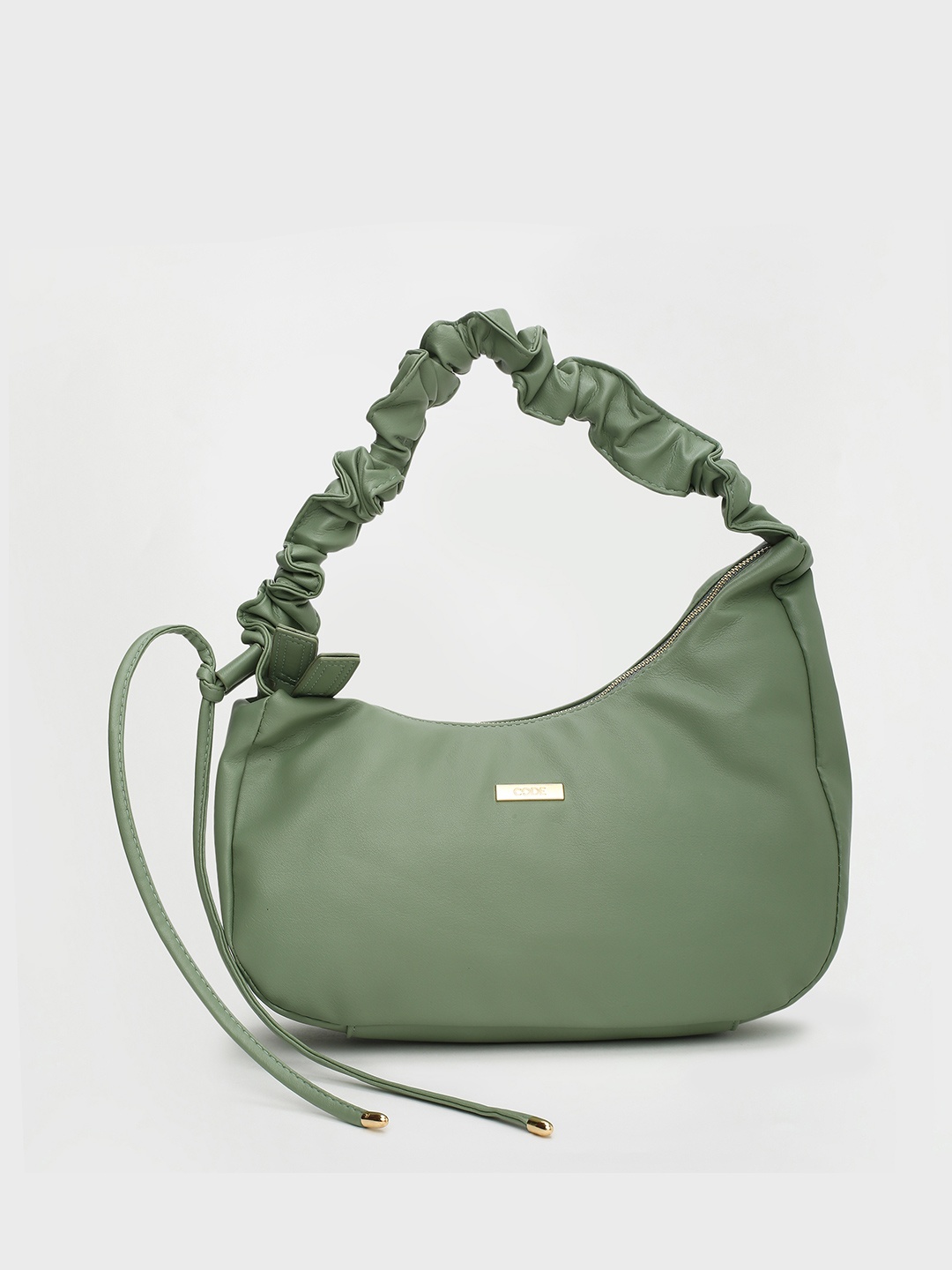 

CODE by Lifestyle Green Structured Hobo Bag
