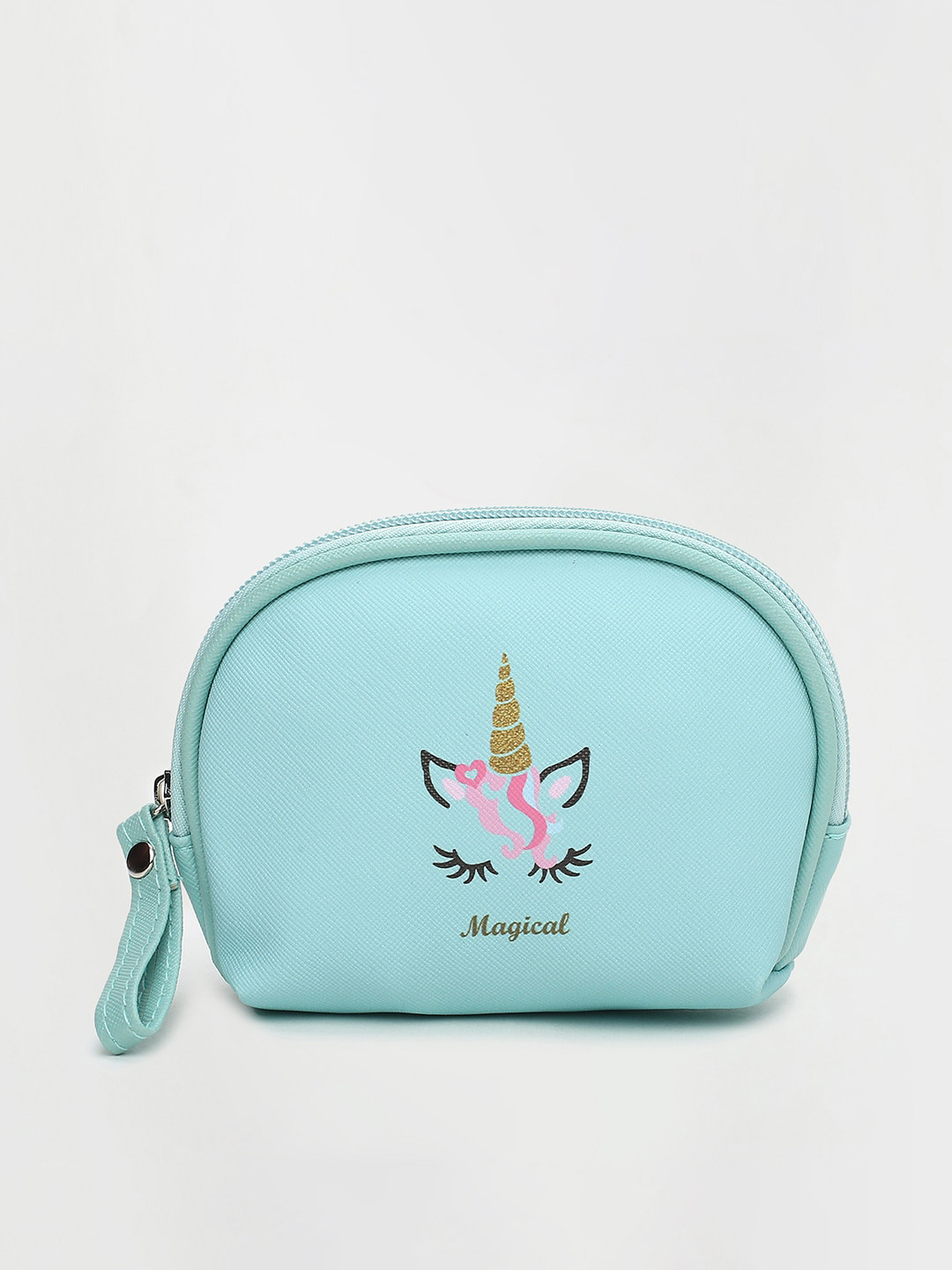 

Ginger by Lifestyle Sea Green Printed Travel Accessory Pouch