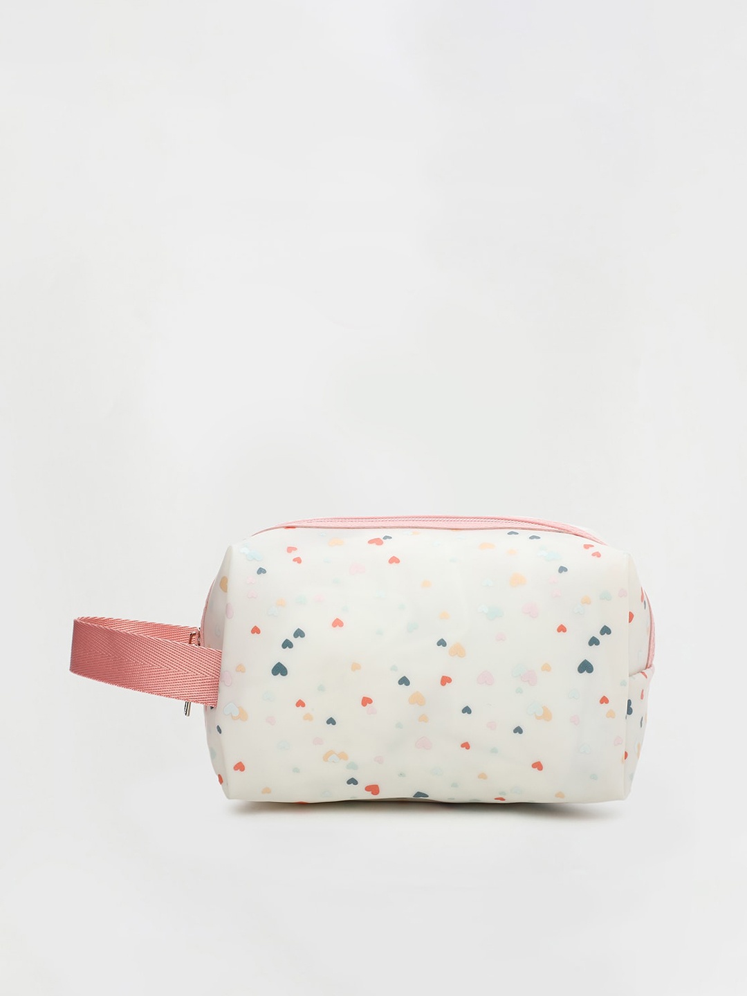 

Ginger by Lifestyle Beige Printed Synthetic Pouch