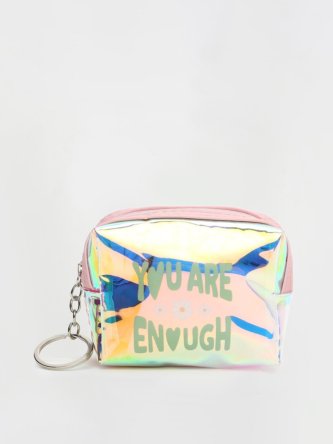 

Ginger by Lifestyle Pink Printed Structured Handheld Bag