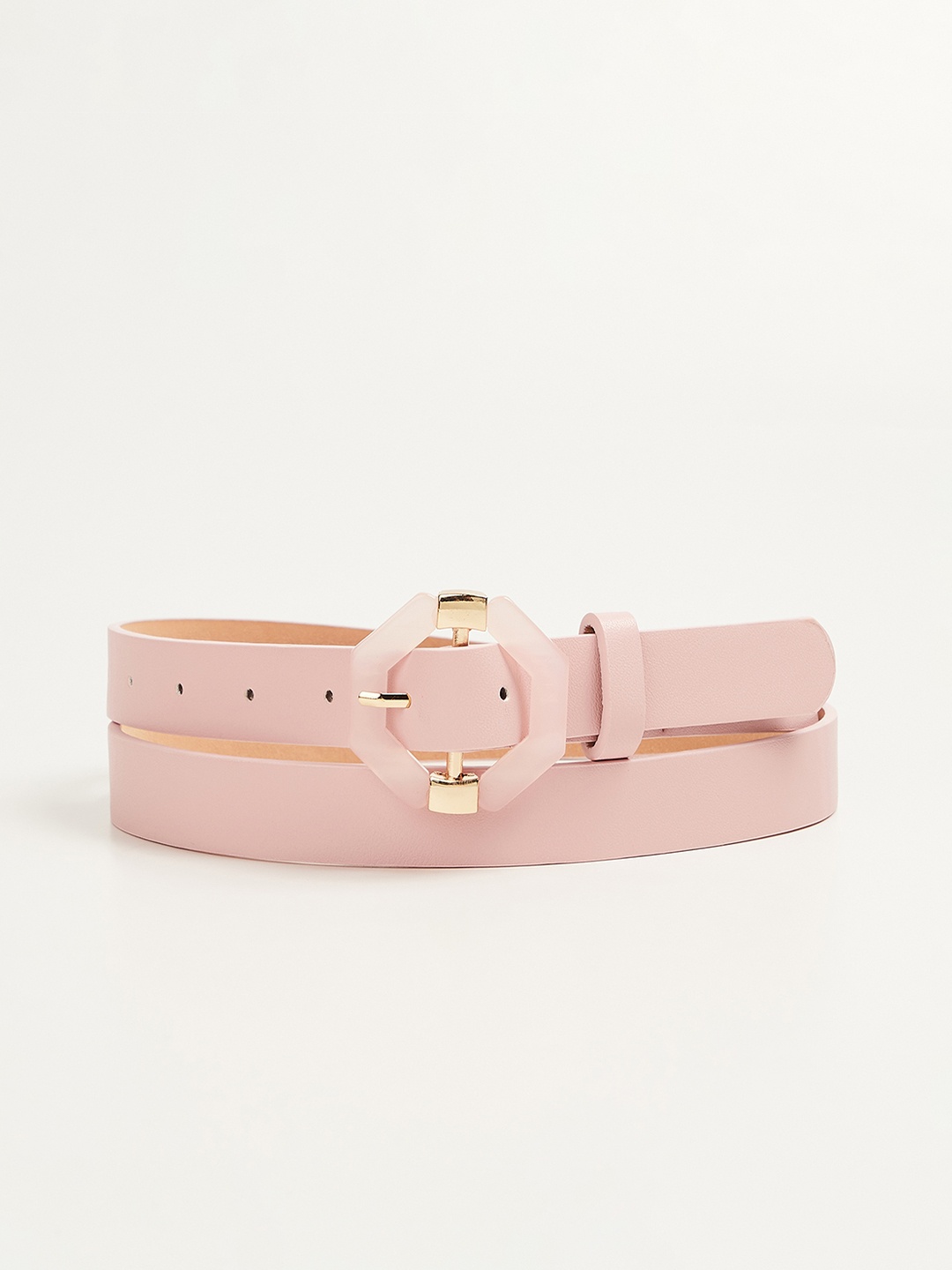 

Ginger by Lifestyle Women Pink Solid Belt
