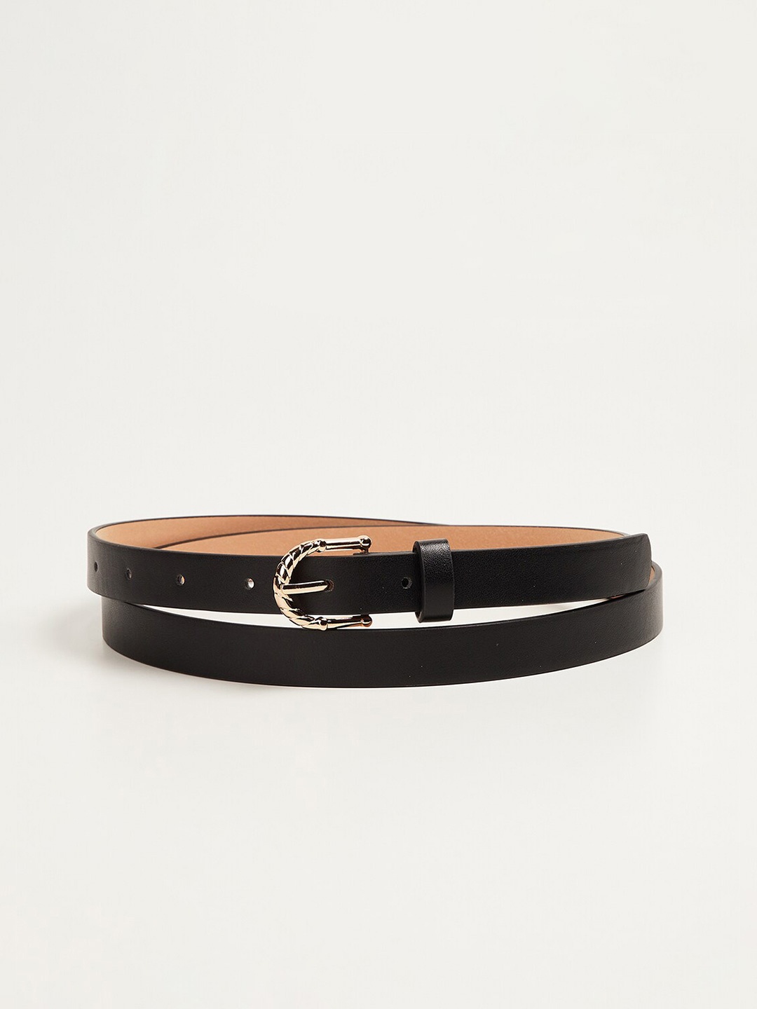 

Ginger by Lifestyle Women Black Solid Belt