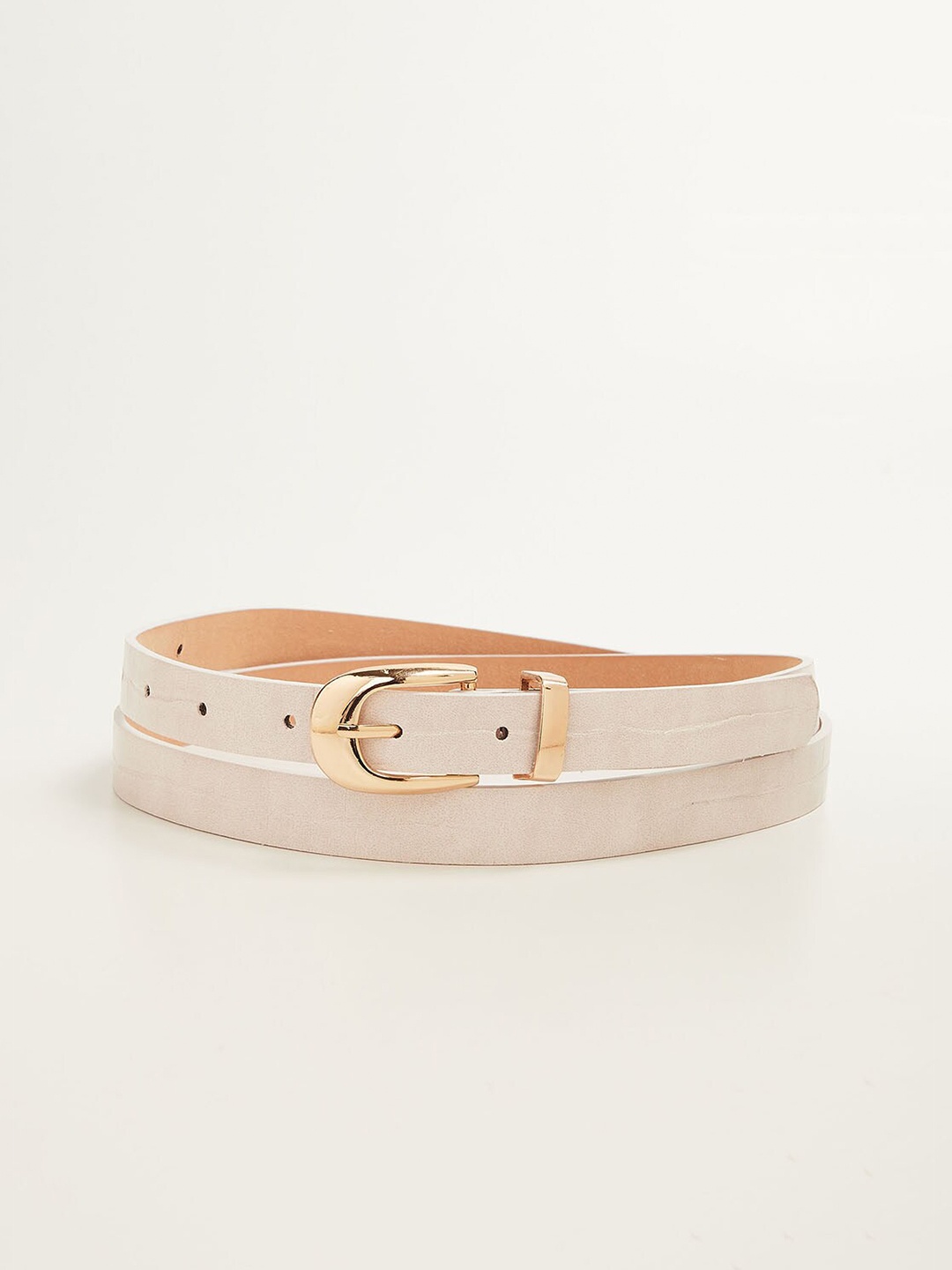 

Ginger by Lifestyle Women Beige Textured Belt