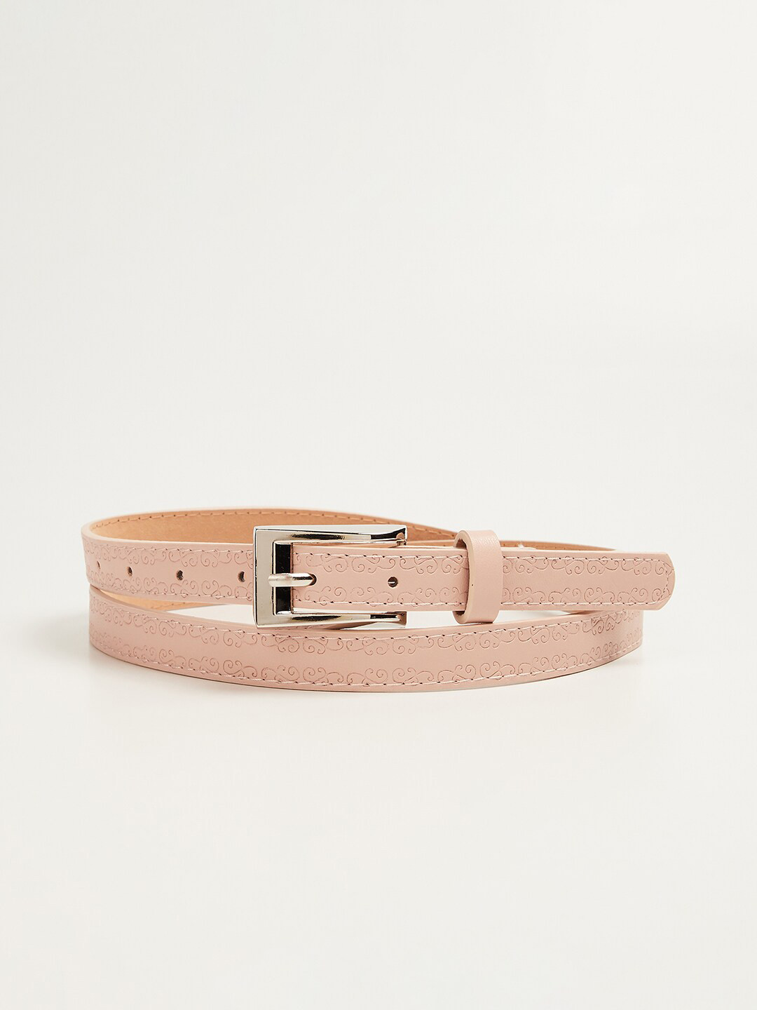 

Ginger by Lifestyle Women Pink Solid Belt