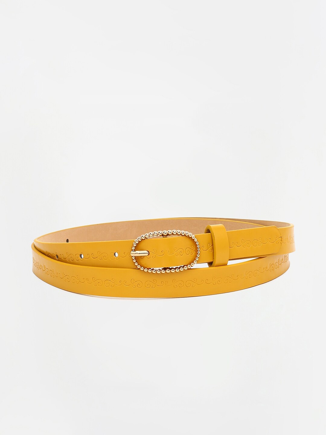 

Ginger by Lifestyle Women Yellow Solid Belt
