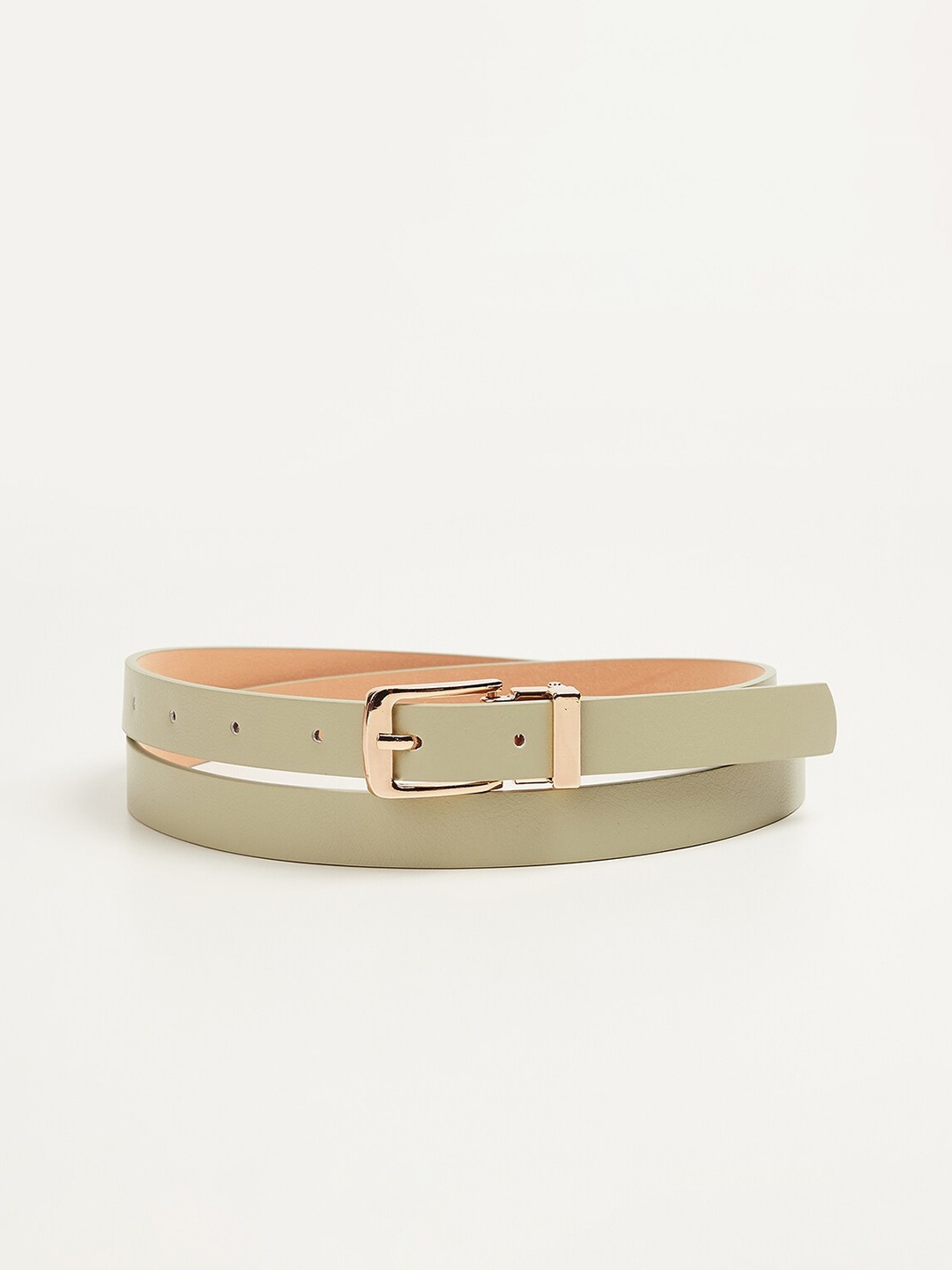 

Ginger by Lifestyle Women Green Solid Belt