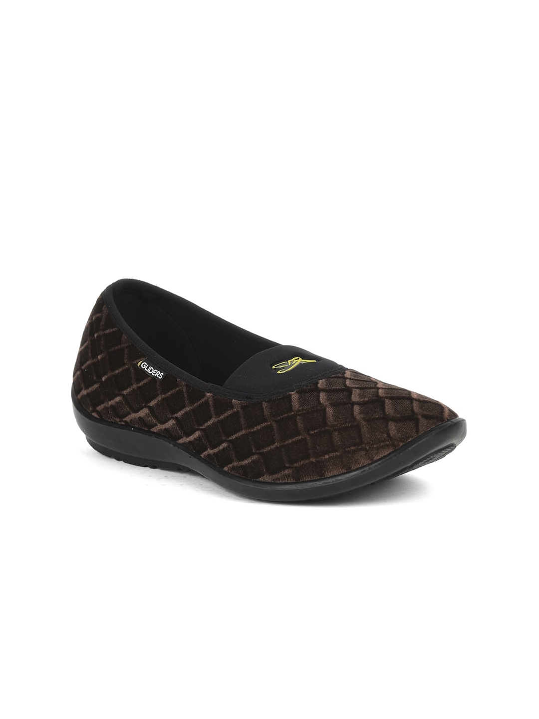 

Liberty Women Brown Woven Design Slip On Sneakers
