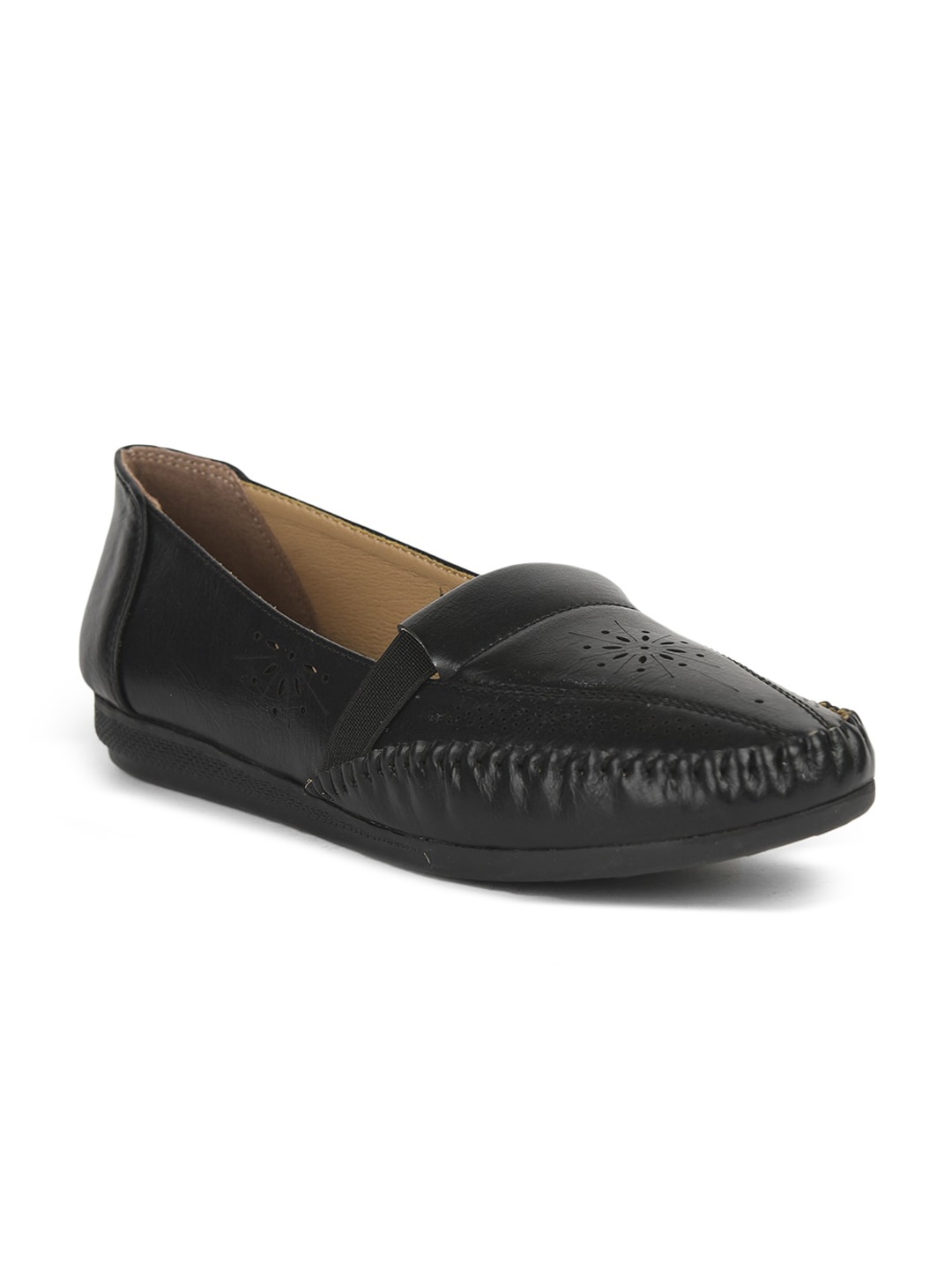 

Liberty Women Black Perforations Loafers