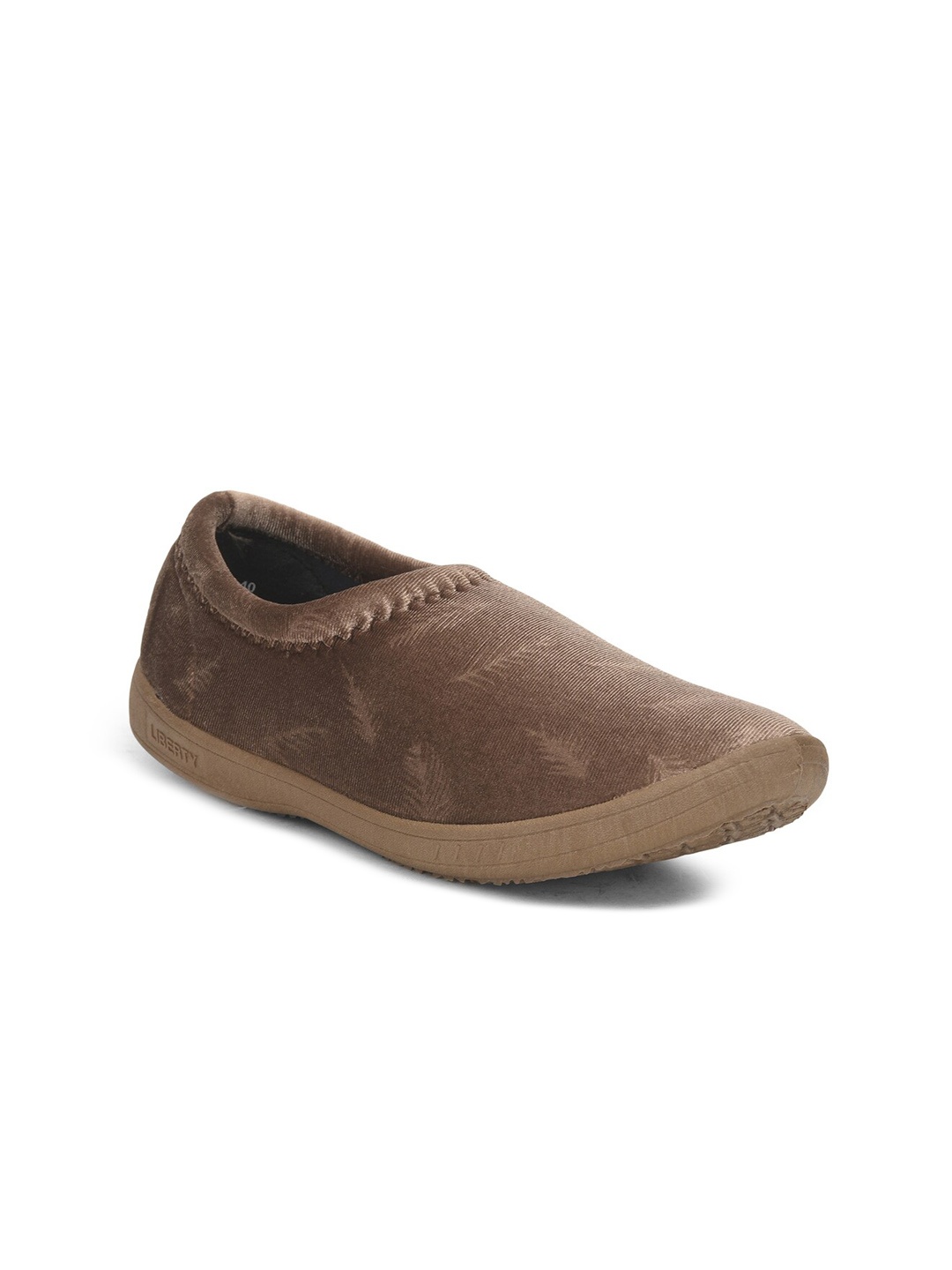 

Liberty Women Beige Printed Slip-On Sneakers